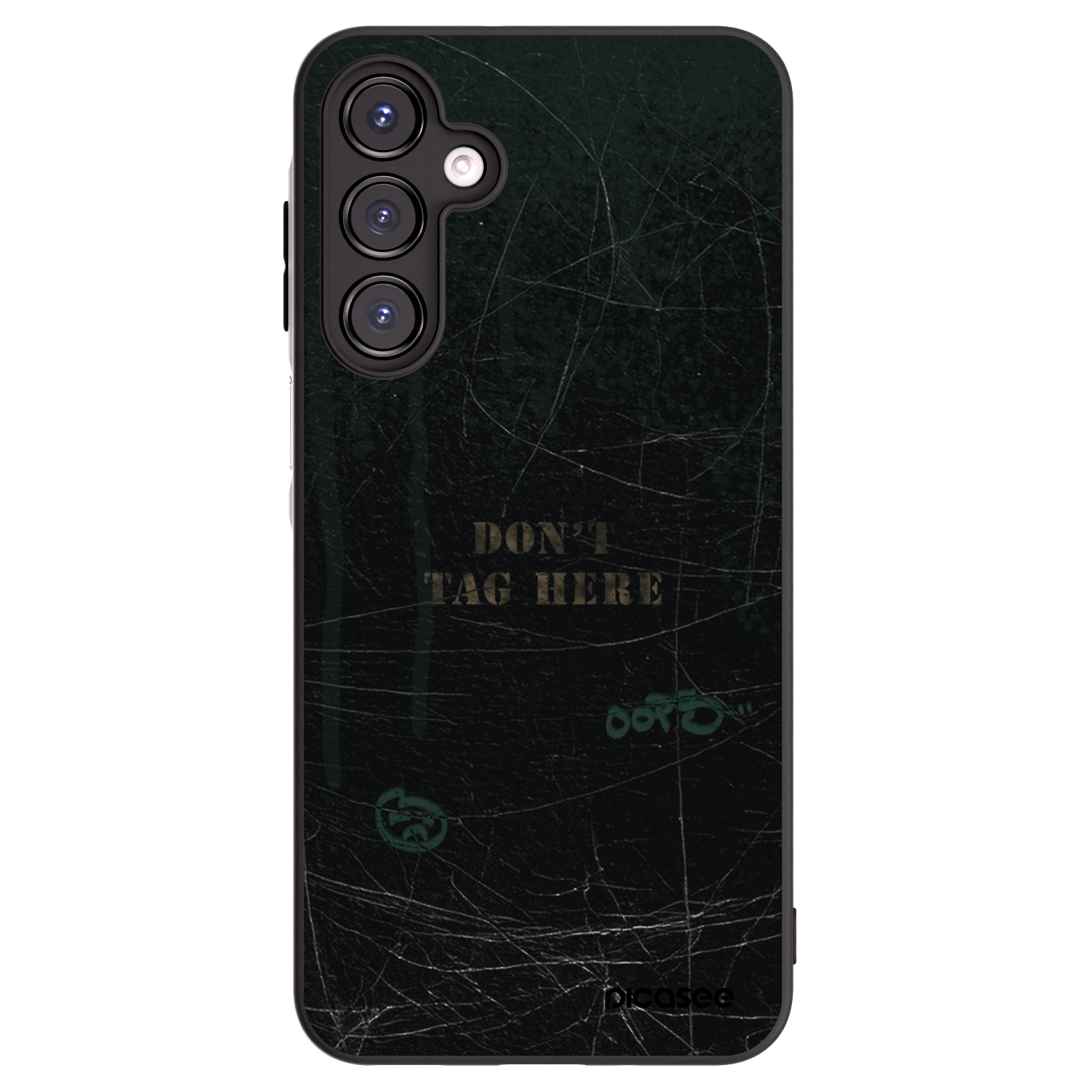 Picasee silikónový čierny obal pre Samsung Galaxy A16 5G - DON´T TAG