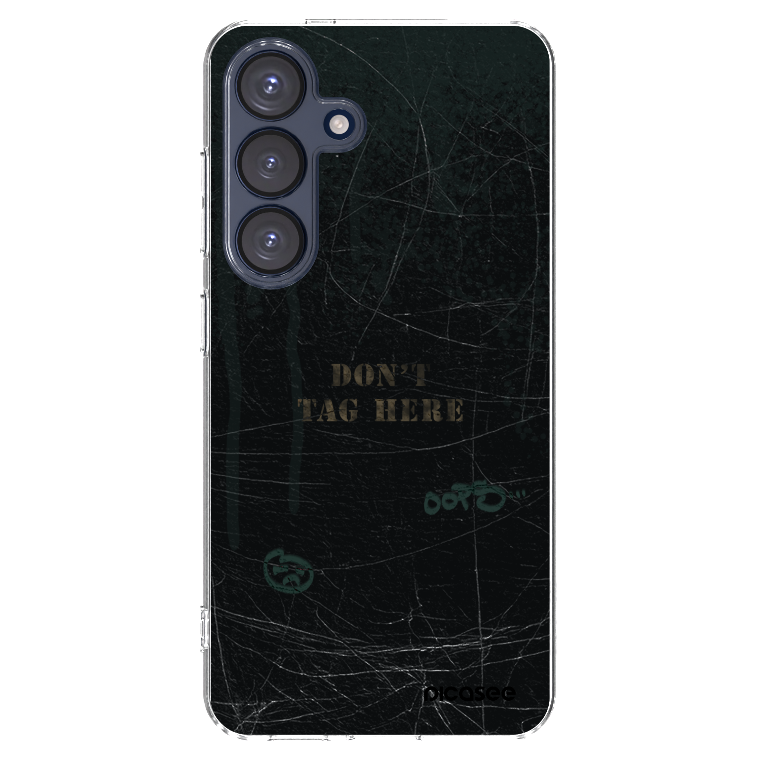 Picasee silikónový prehľadný obal pre Samsung Galaxy S25 5G - DON´T TAG