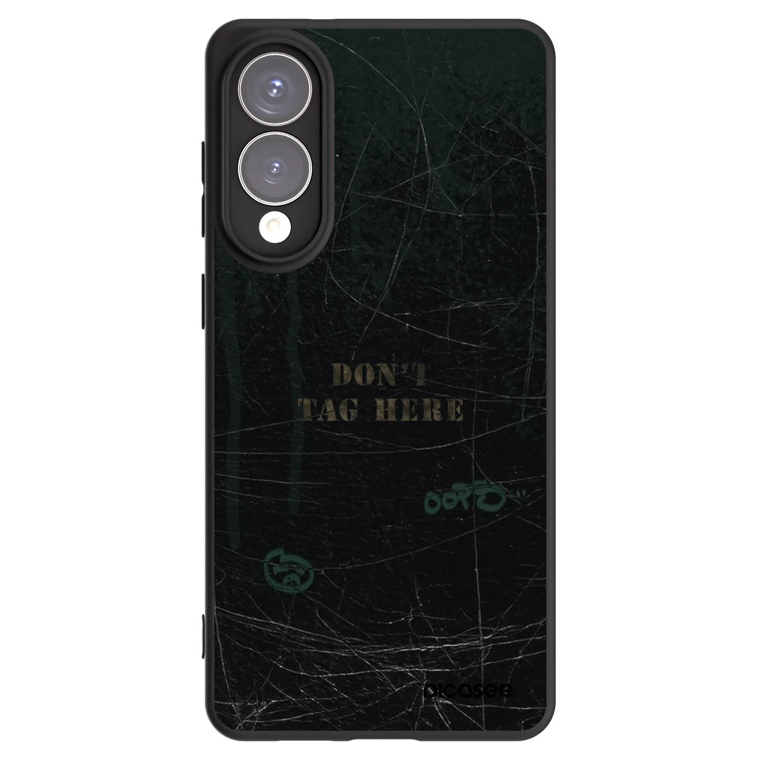 Picasee silikónový čierny obal pre Samsung Galaxy S25 Edge 5G - DON´T TAG