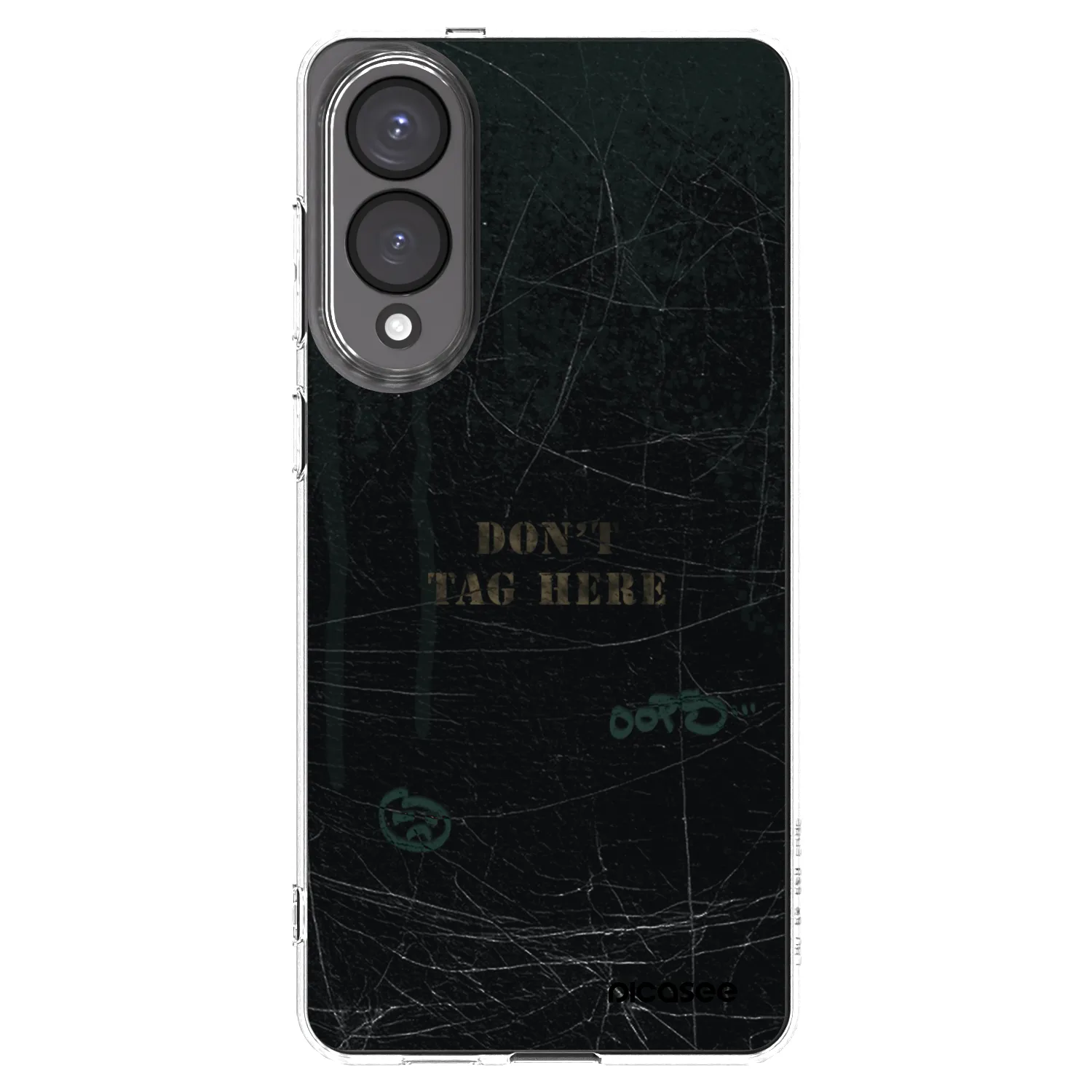 Picasee silikónový prehľadný obal pre Samsung Galaxy S25 Edge 5G - DON´T TAG