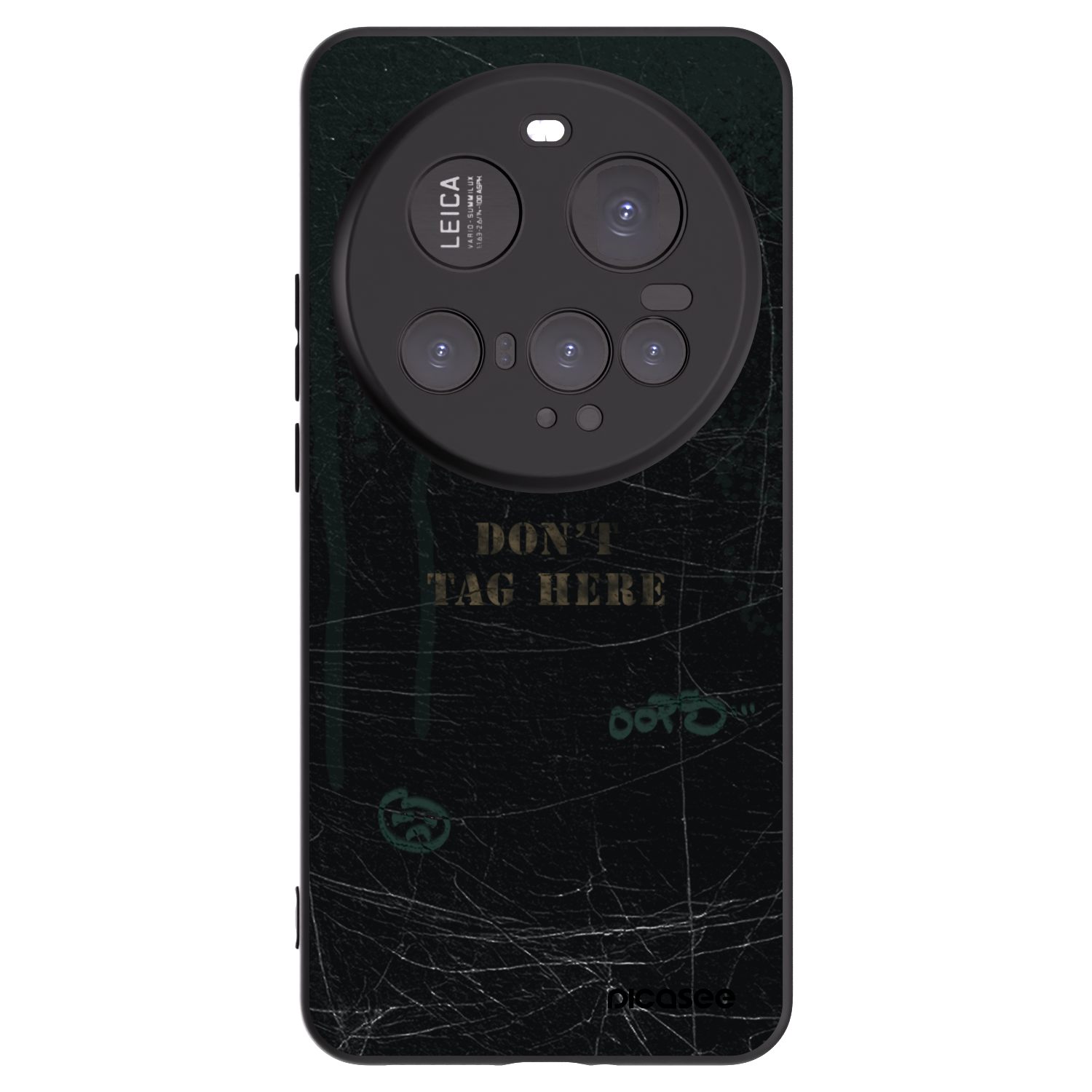 Picasee silikónový čierny obal pre Xiaomi 15 Ultra - DON´T TAG