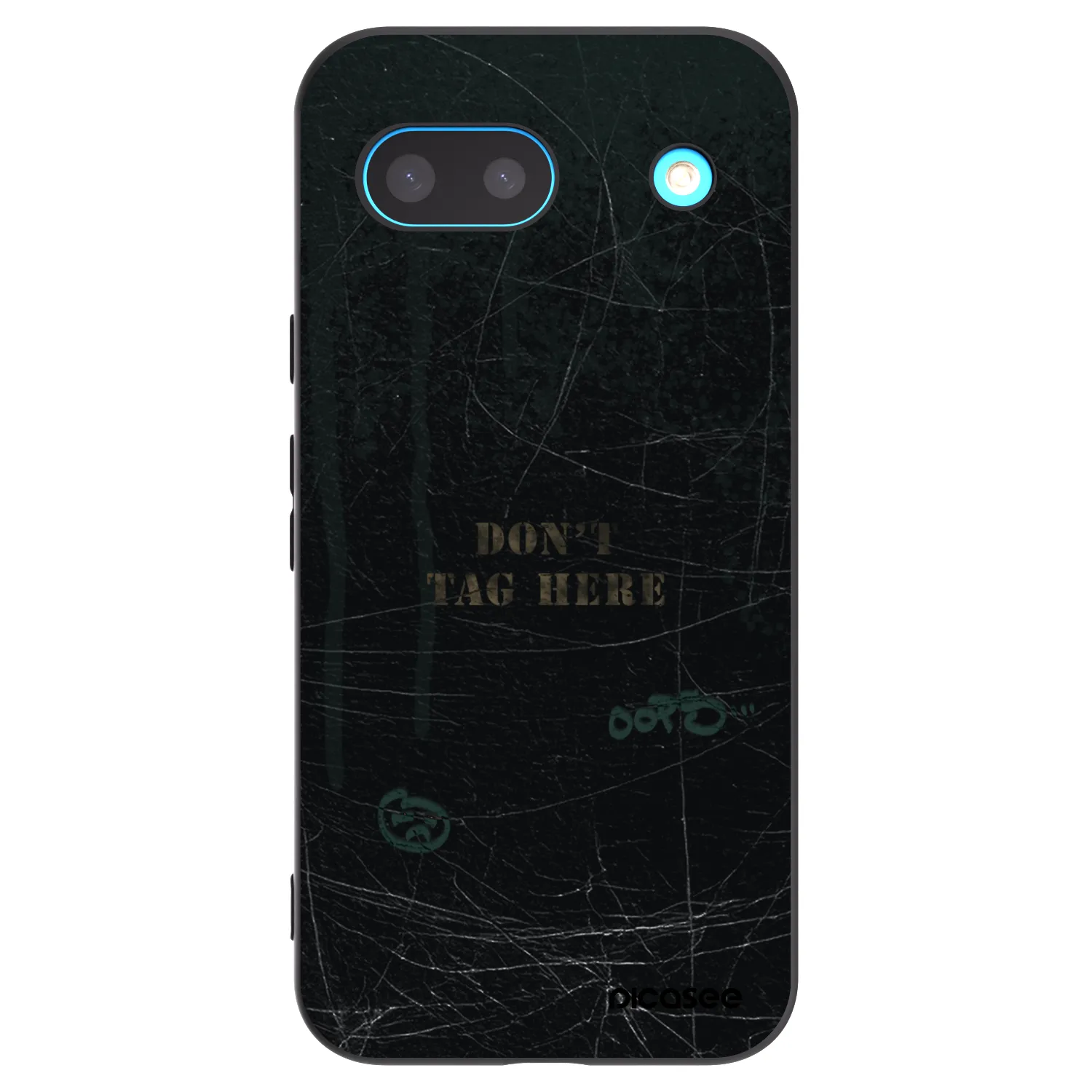 Picasee silikónový čierny obal pre Google Pixel 8a - DON´T TAG