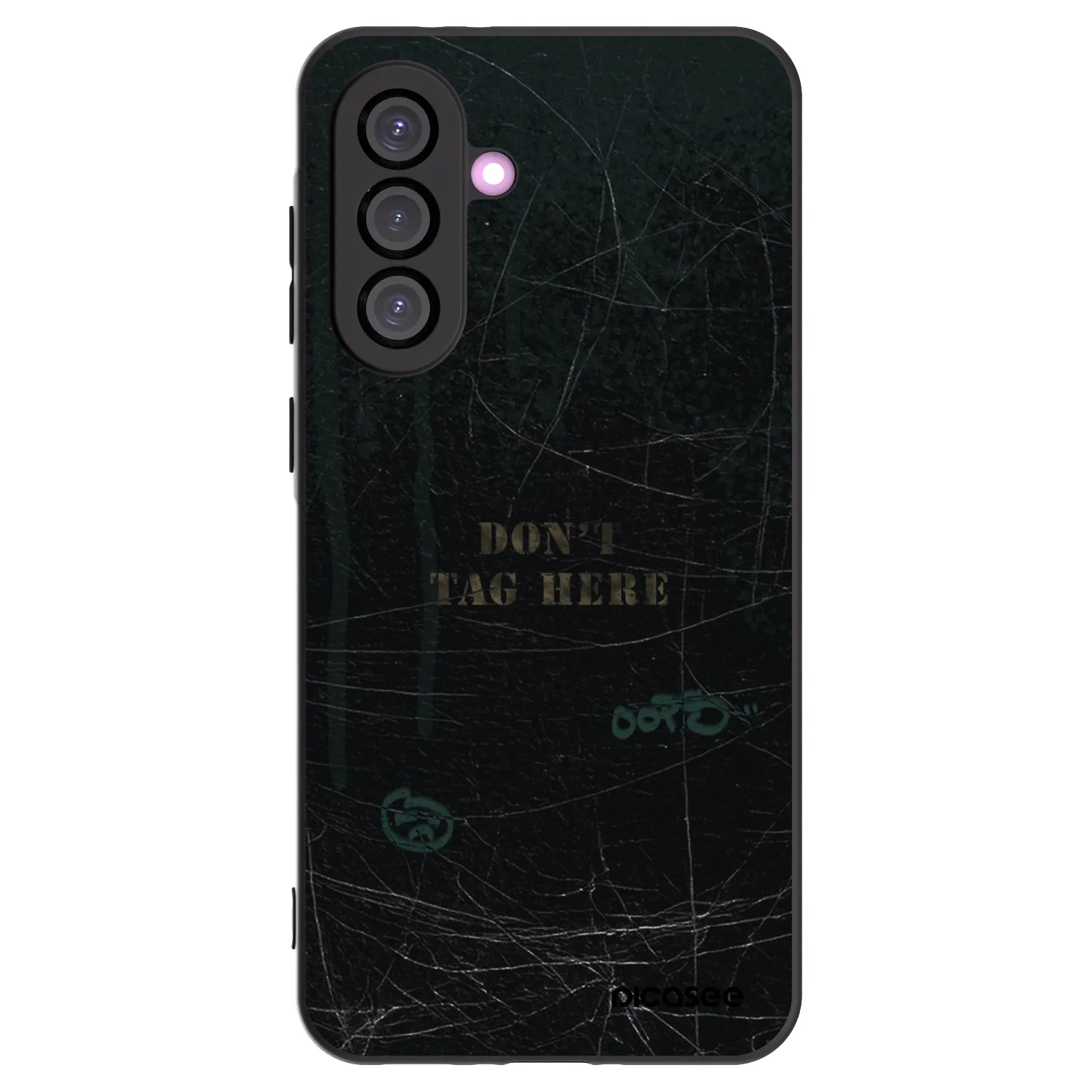 Picasee silikónový čierny obal pre Samsung Galaxy A56 5G A566B - DON´T TAG