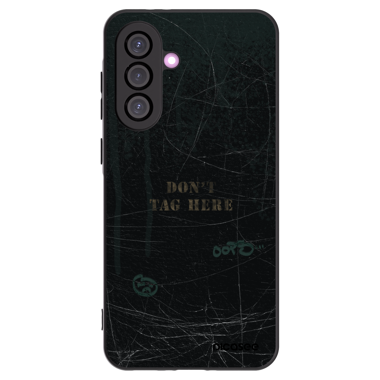 Picasee silikónový čierny obal pre Samsung Galaxy A36 5G - DON´T TAG