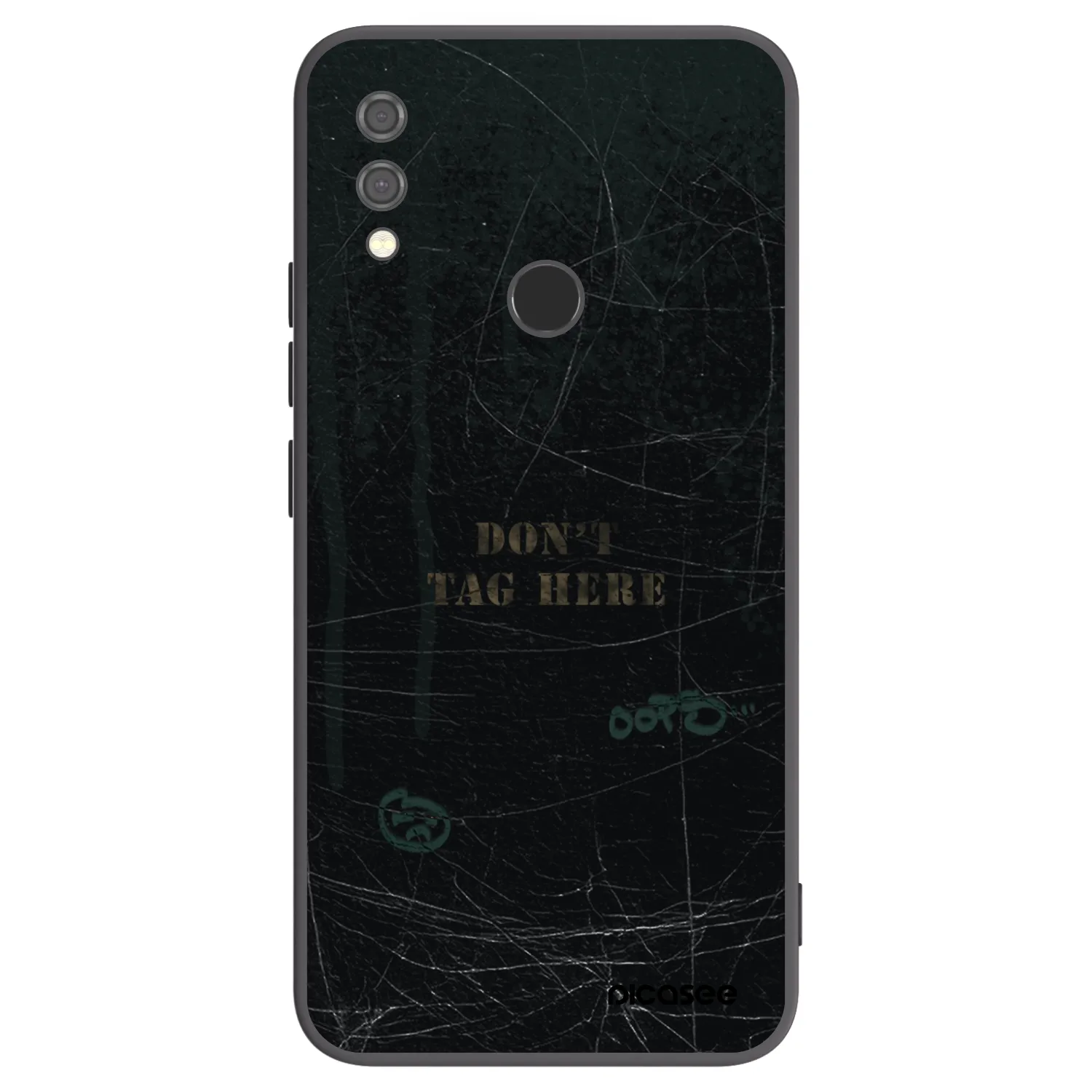 Picasee silikónový čierny obal pre Xiaomi Redmi Note 7 - DON´T TAG