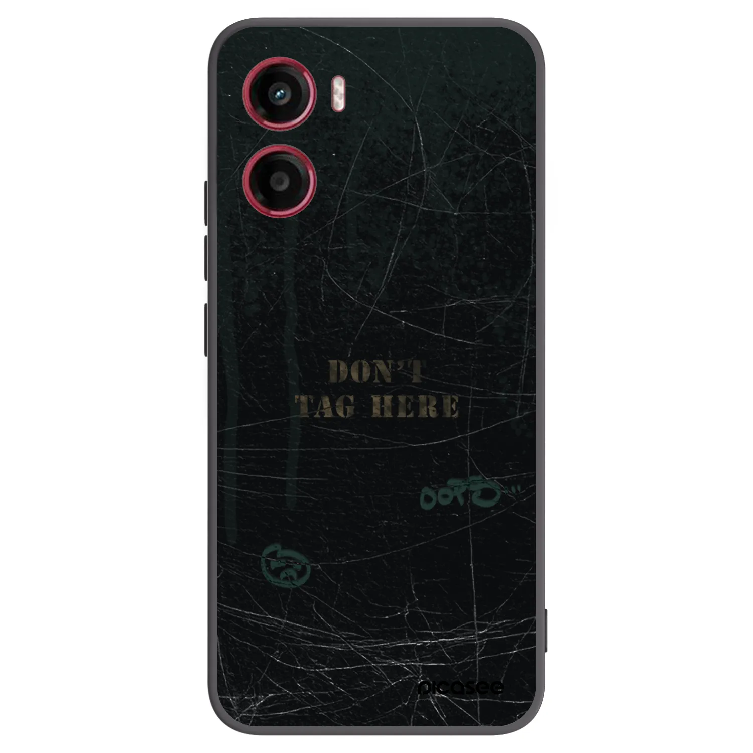 Picasee silikónový čierny obal pre Motorola Moto G05 - DON´T TAG