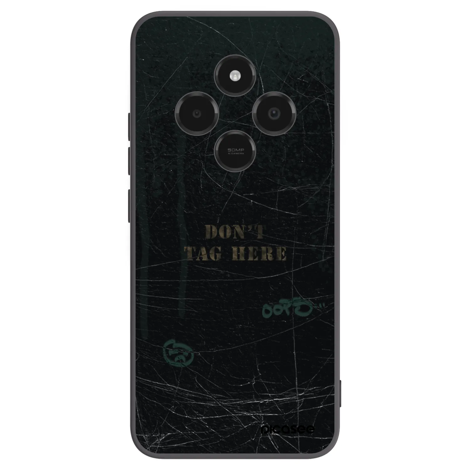 Picasee silikónový čierny obal pre Xiaomi Poco C75 - DON´T TAG
