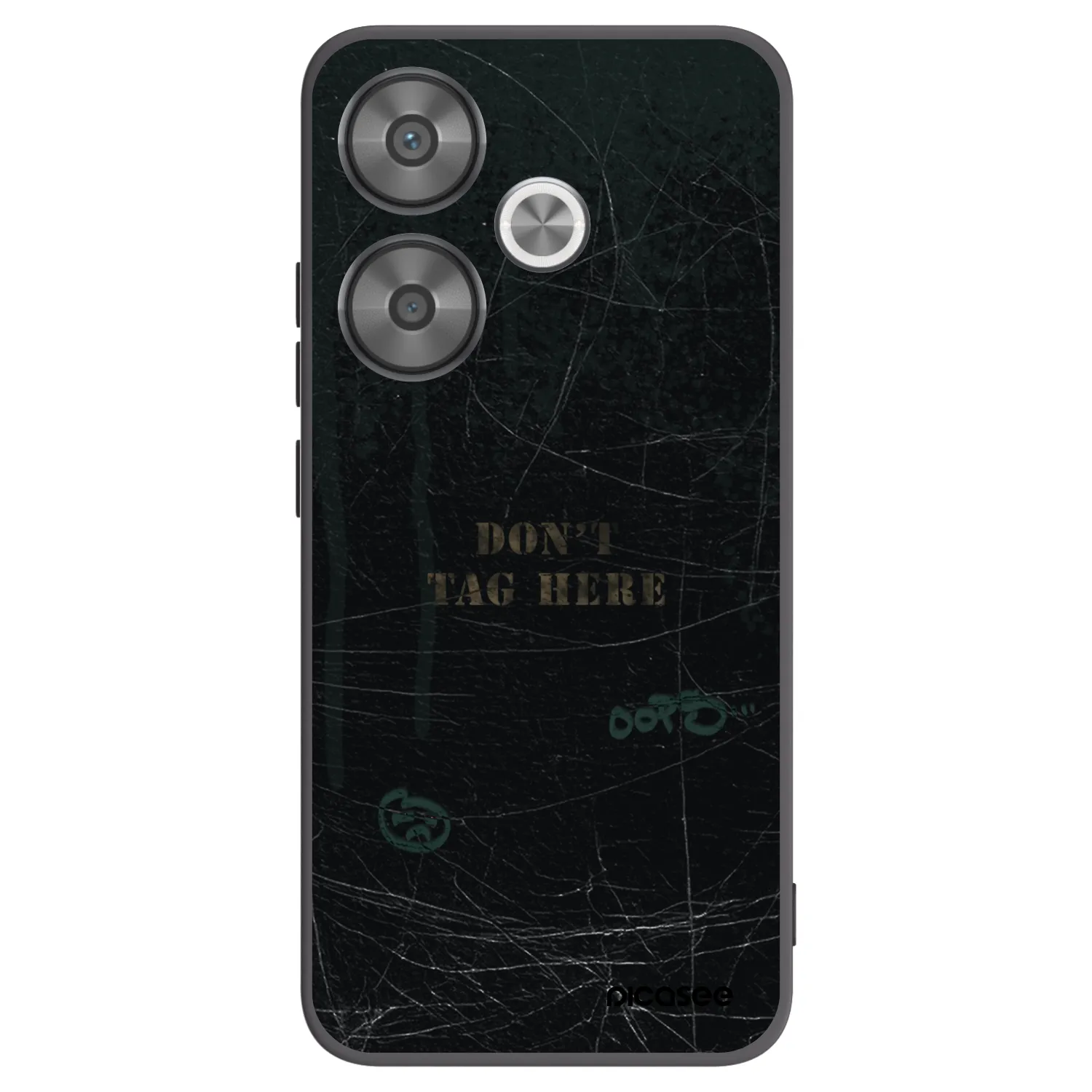 Picasee silikónový čierny obal pre Xiaomi Poco F6 - DON´T TAG