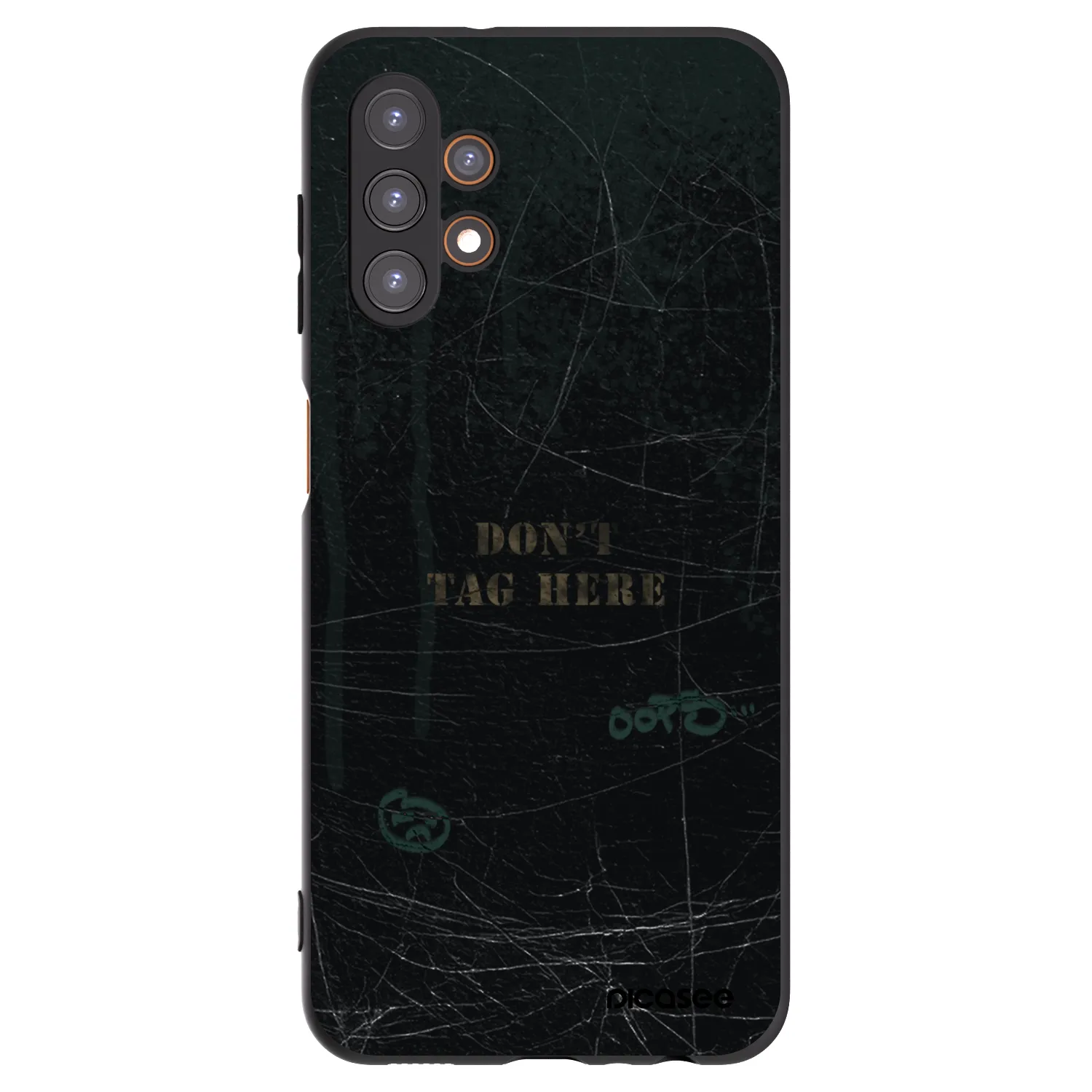 Picasee silikónový čierny obal pre Samsung Galaxy A13 5G - DON´T TAG
