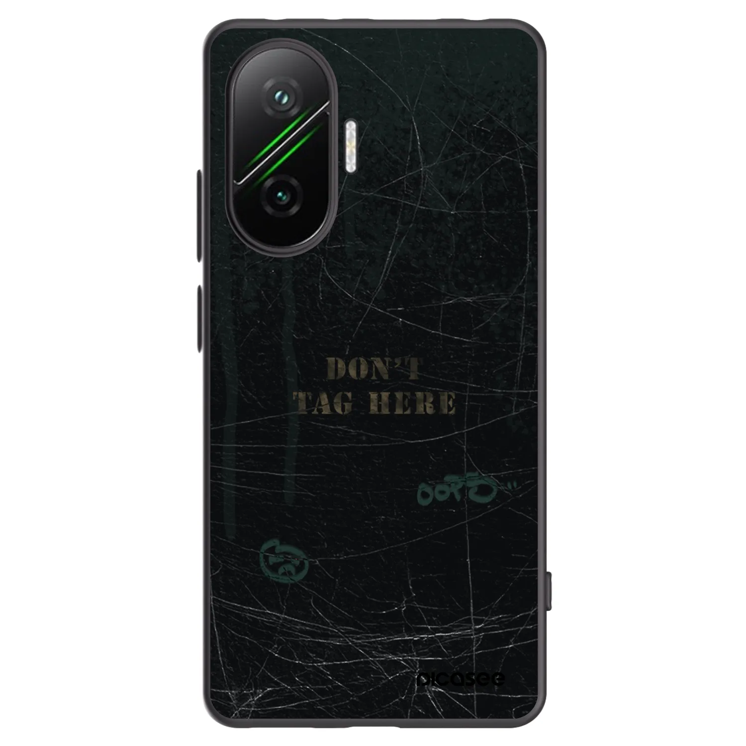 Silikónový čierny obal pre Xiaomi Poco F7 5G - DON´T TAG