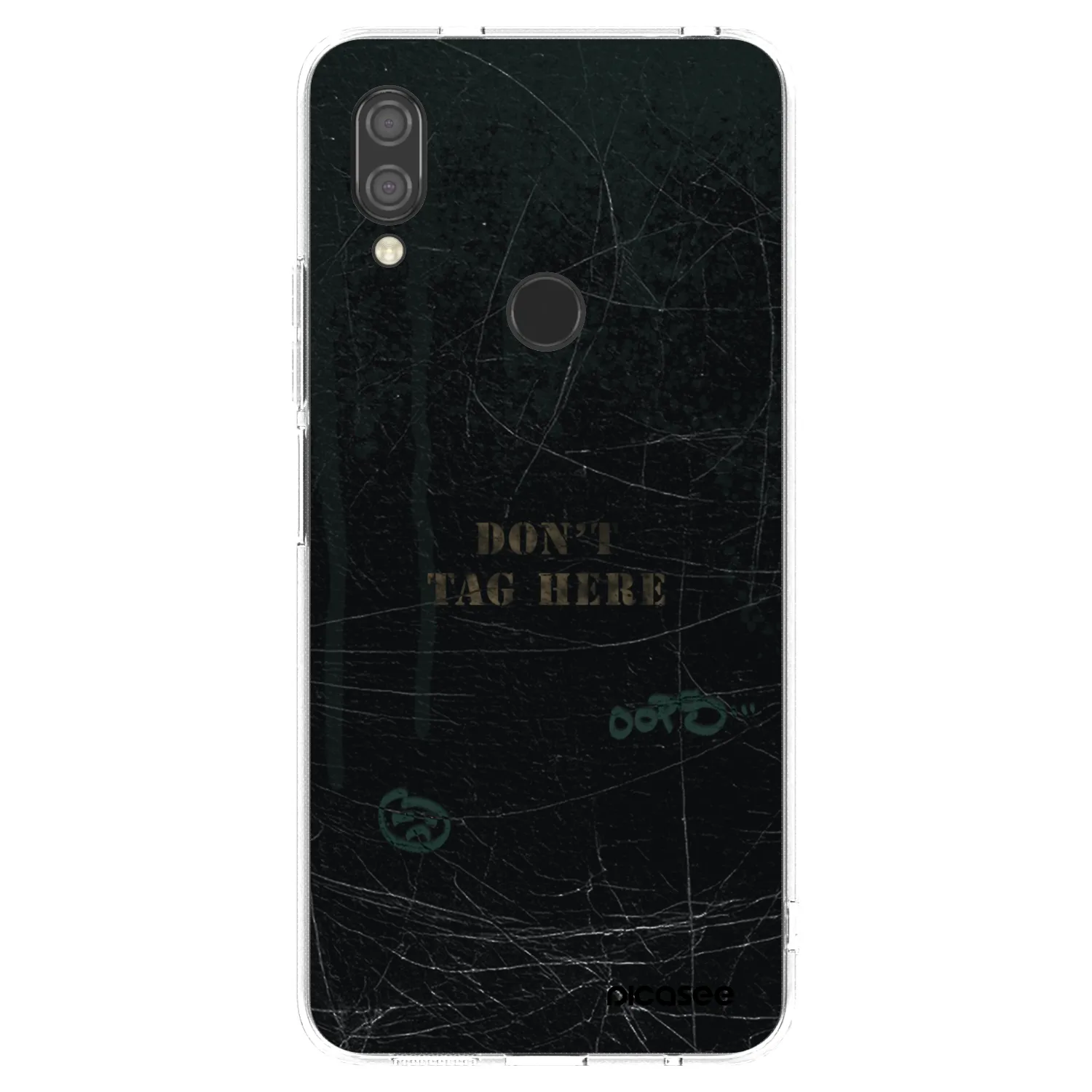 Picasee silikónový prehľadný obal pre Xiaomi Redmi 7 - DON´T TAG