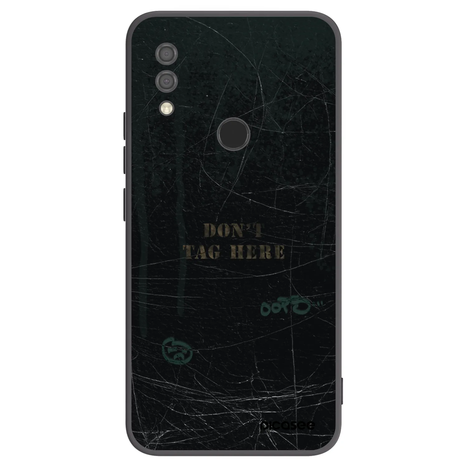 Picasee silikónový čierny obal pre Xiaomi Redmi 7 - DON´T TAG