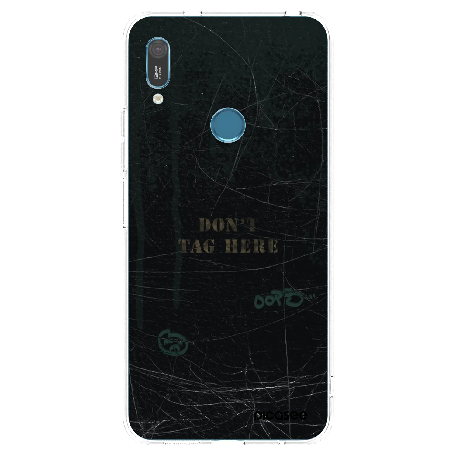 Picasee silikónový prehľadný obal pre Huawei Y6 2019 - DON´T TAG