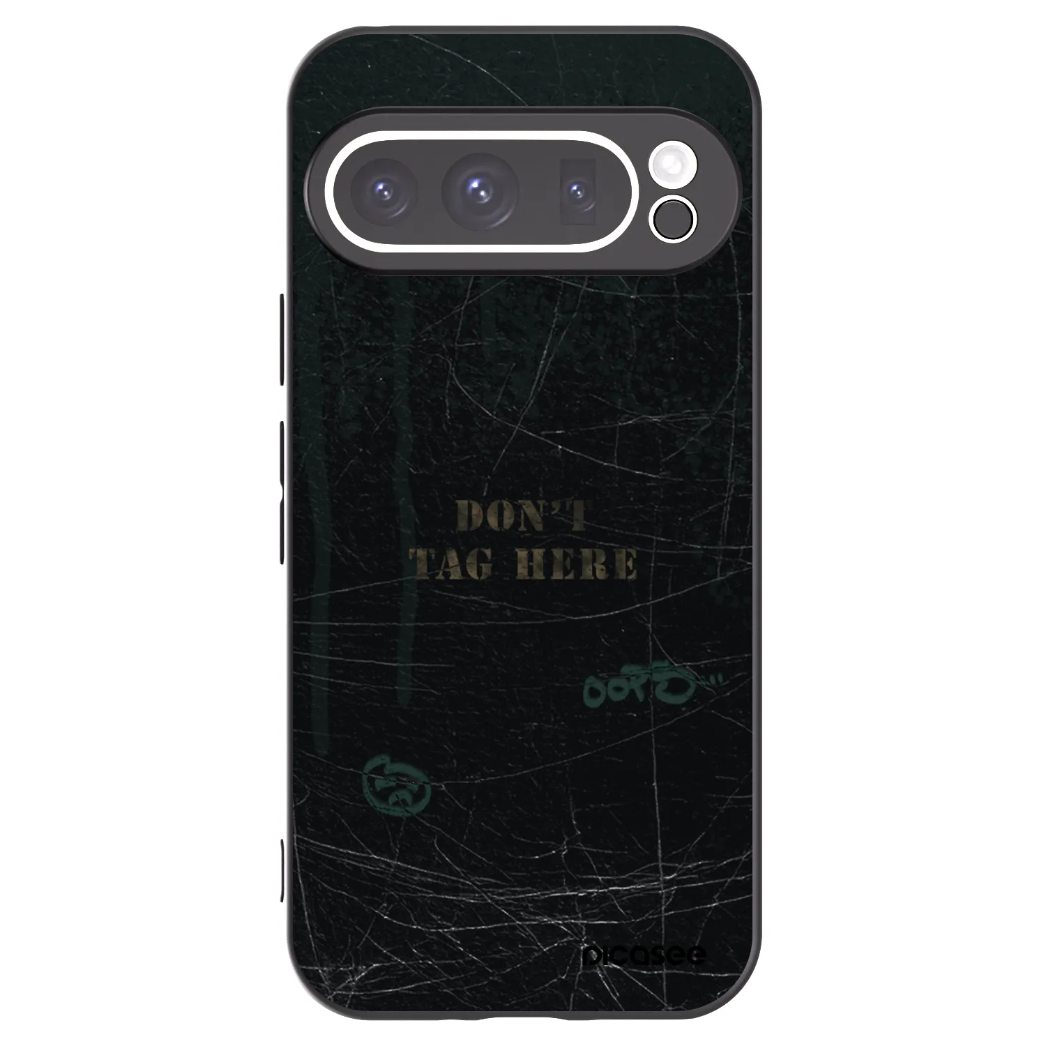 Picasee silikónový čierny obal pre Google Pixel 9 Pro XL - DON´T TAG