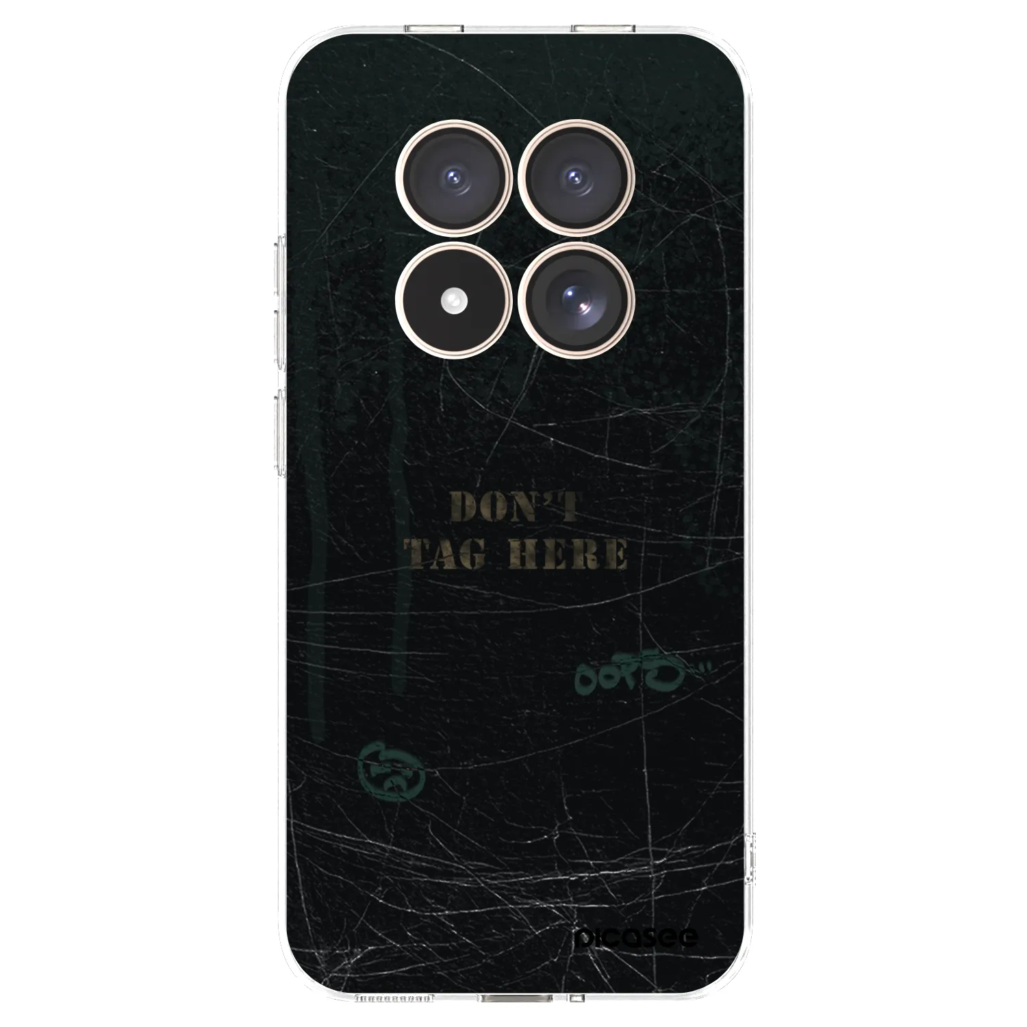 Picasee silikónový prehľadný obal pre Xiaomi Redmi Note 15 Pro 4G - DON´T TAG