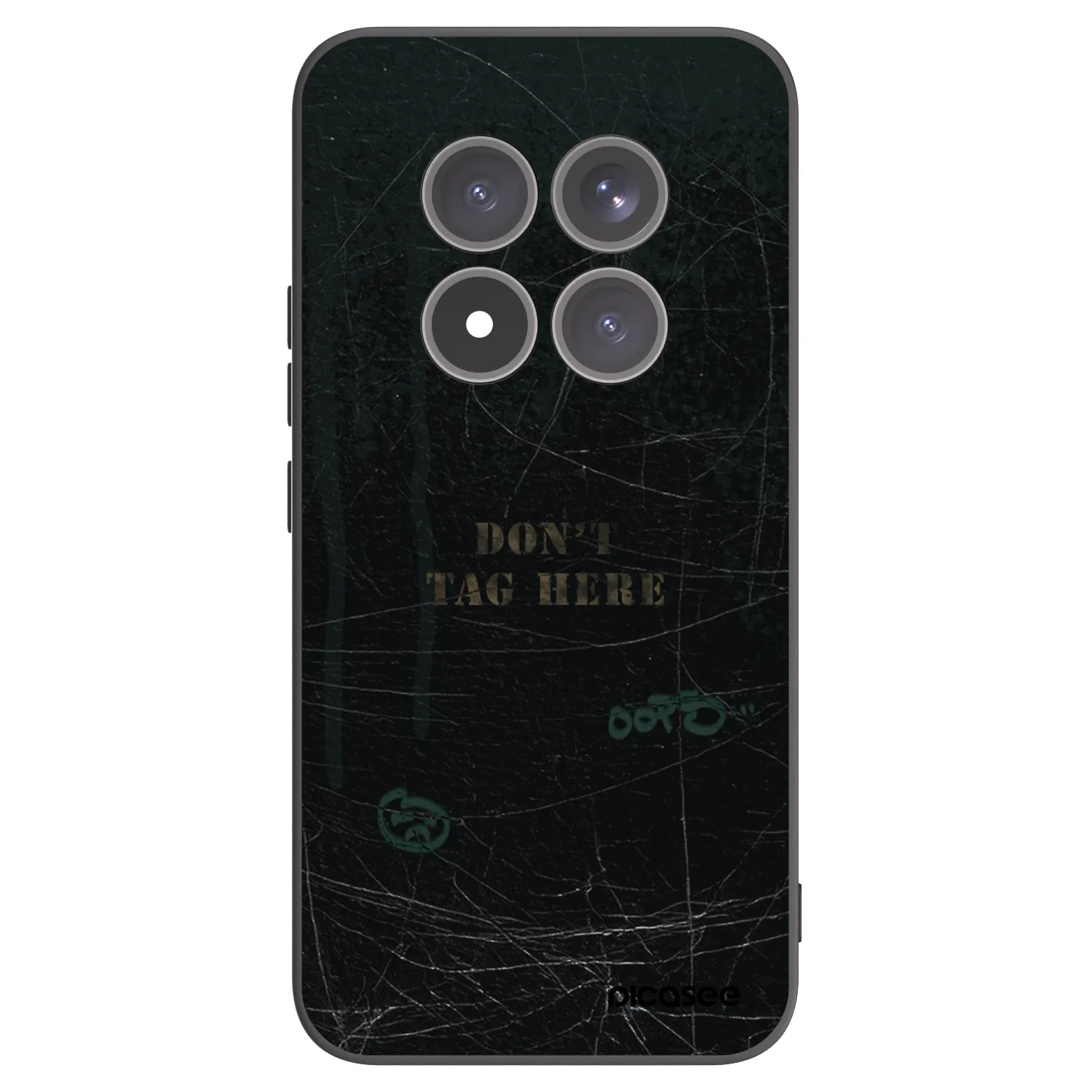 Picasee silikónový čierny obal pre Xiaomi Redmi Note 15 Pro+ - DON´T TAG