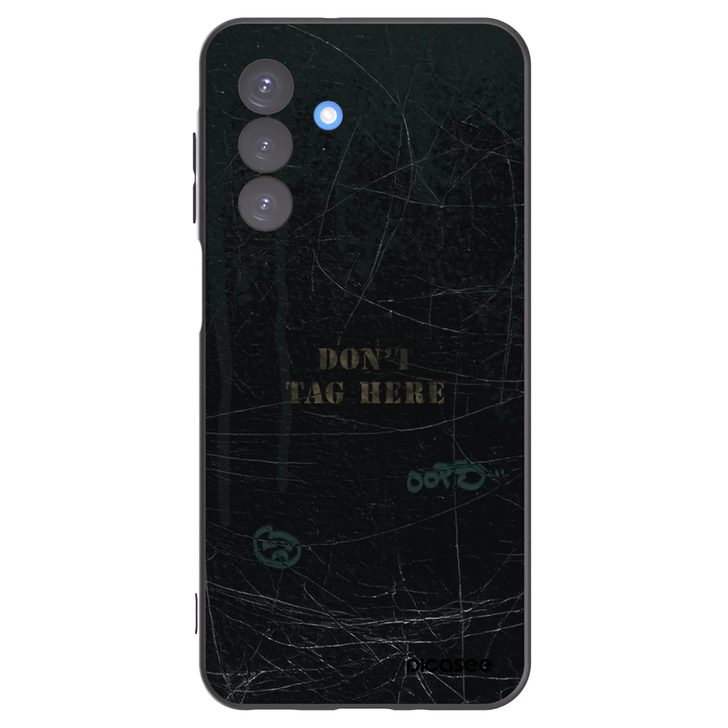 Picasee silikónový čierny obal pre Samsung Galaxy A17 5G - DON´T TAG
