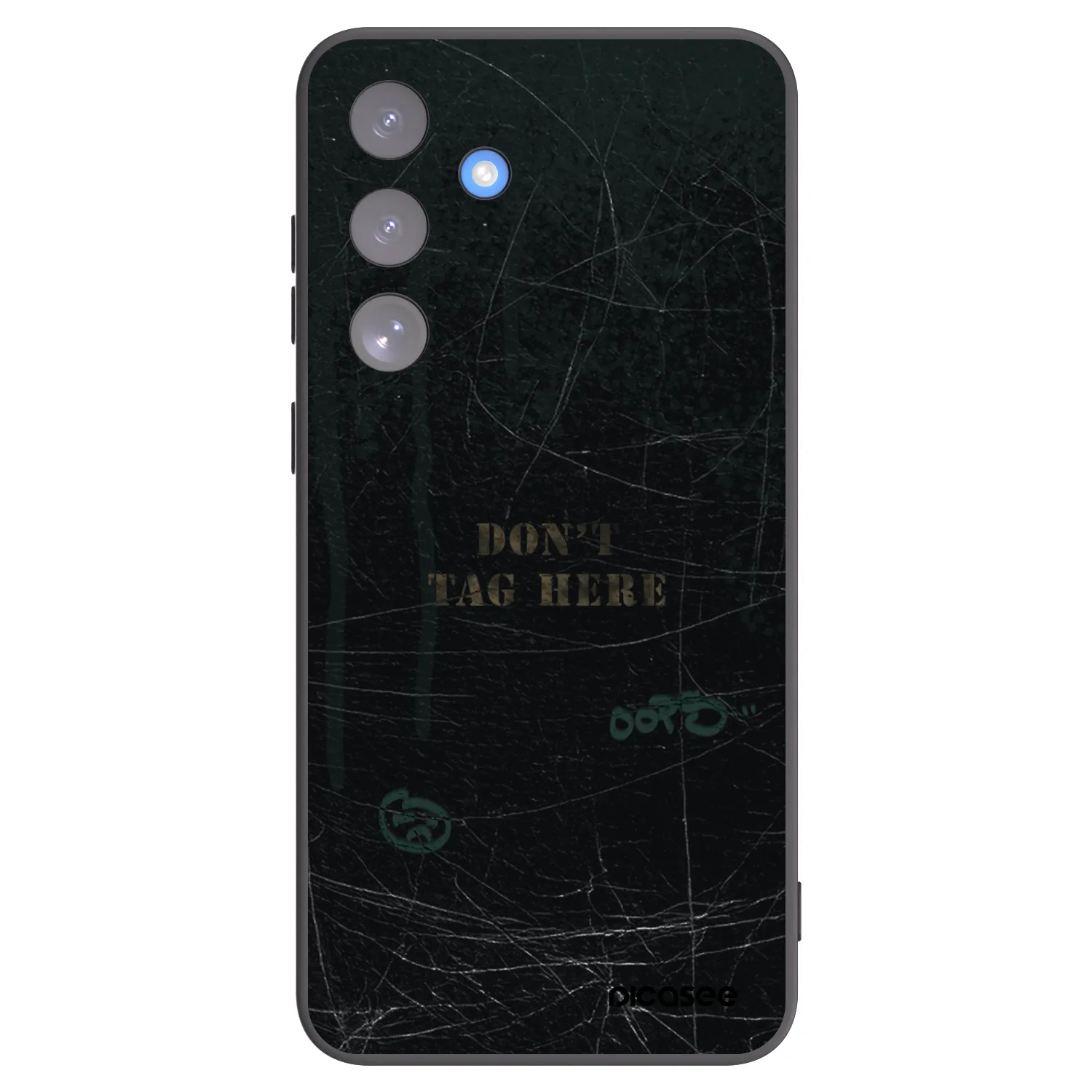 Picasee silikónový čierny obal pre Samsung Galaxy S25 FE 5G - DON´T TAG