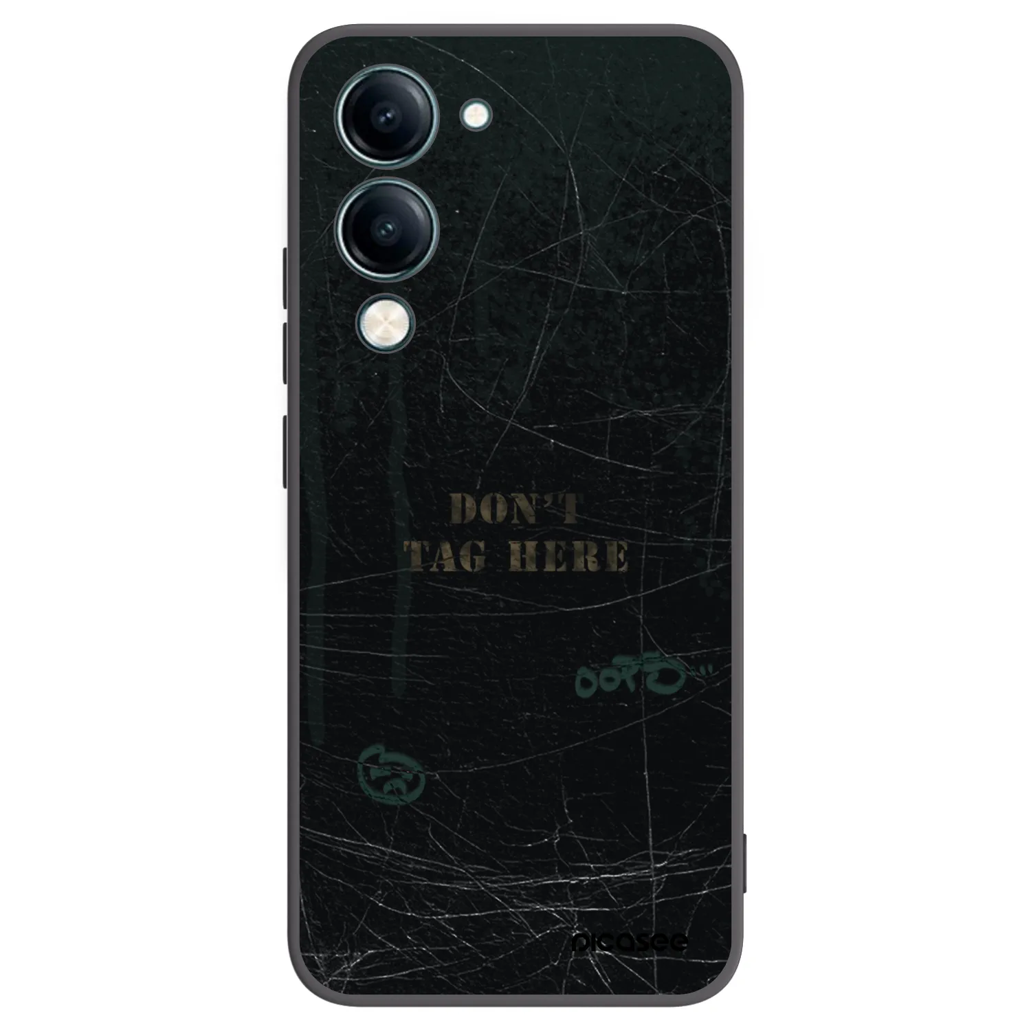 Picasee silikónový čierny obal pre Vivo Y29s 5G - DON´T TAG