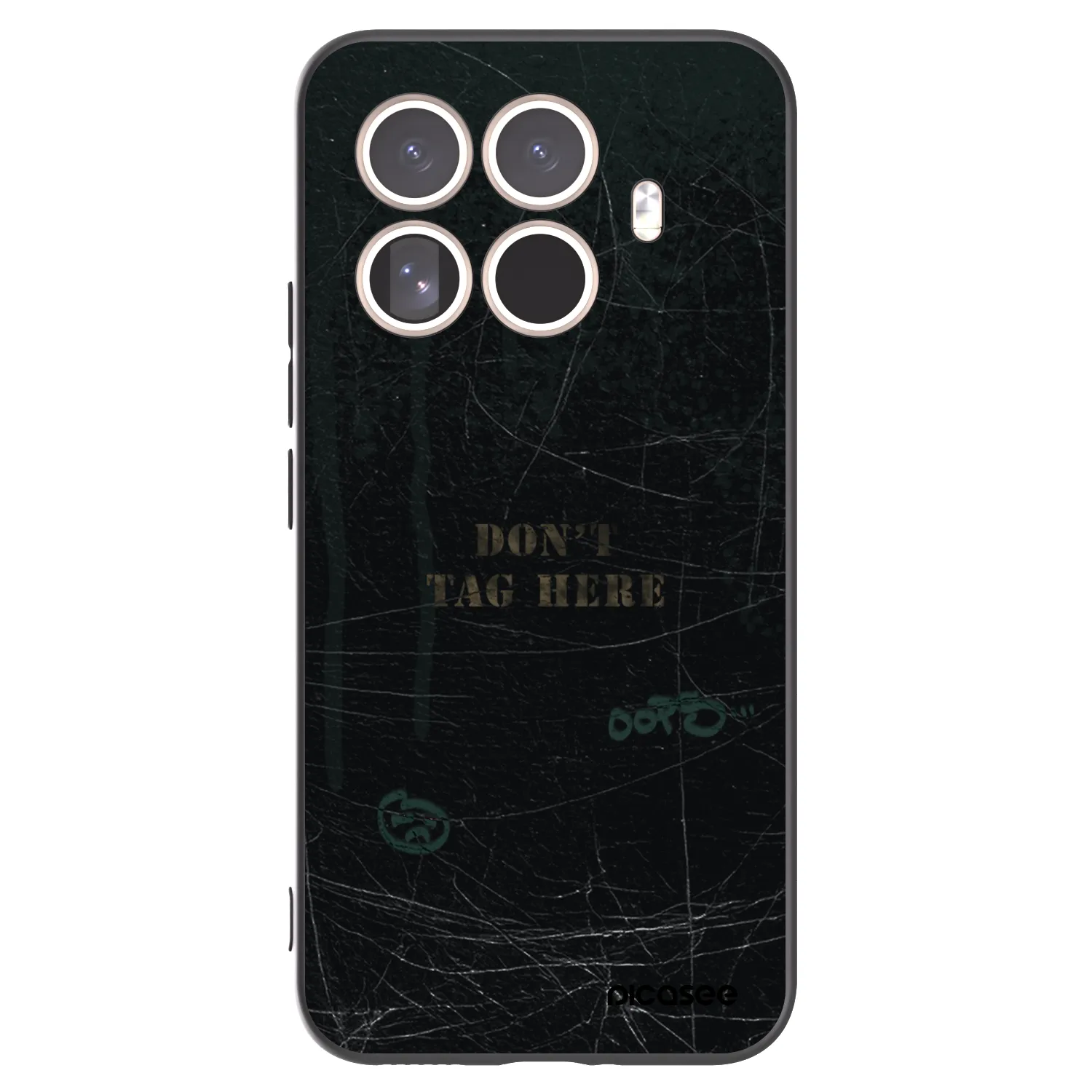 Picasee silikónový čierny obal pre Xiaomi 15T Pro - DON´T TAG