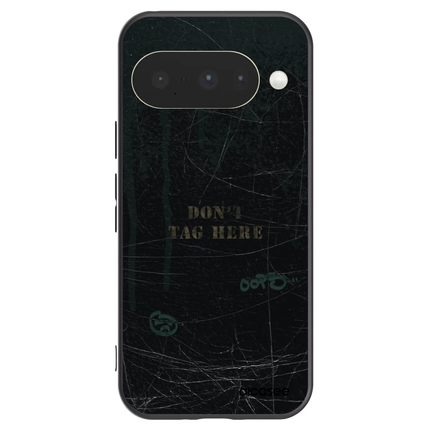 Picasee silikónový čierny obal pre Google Pixel 10 - DON´T TAG