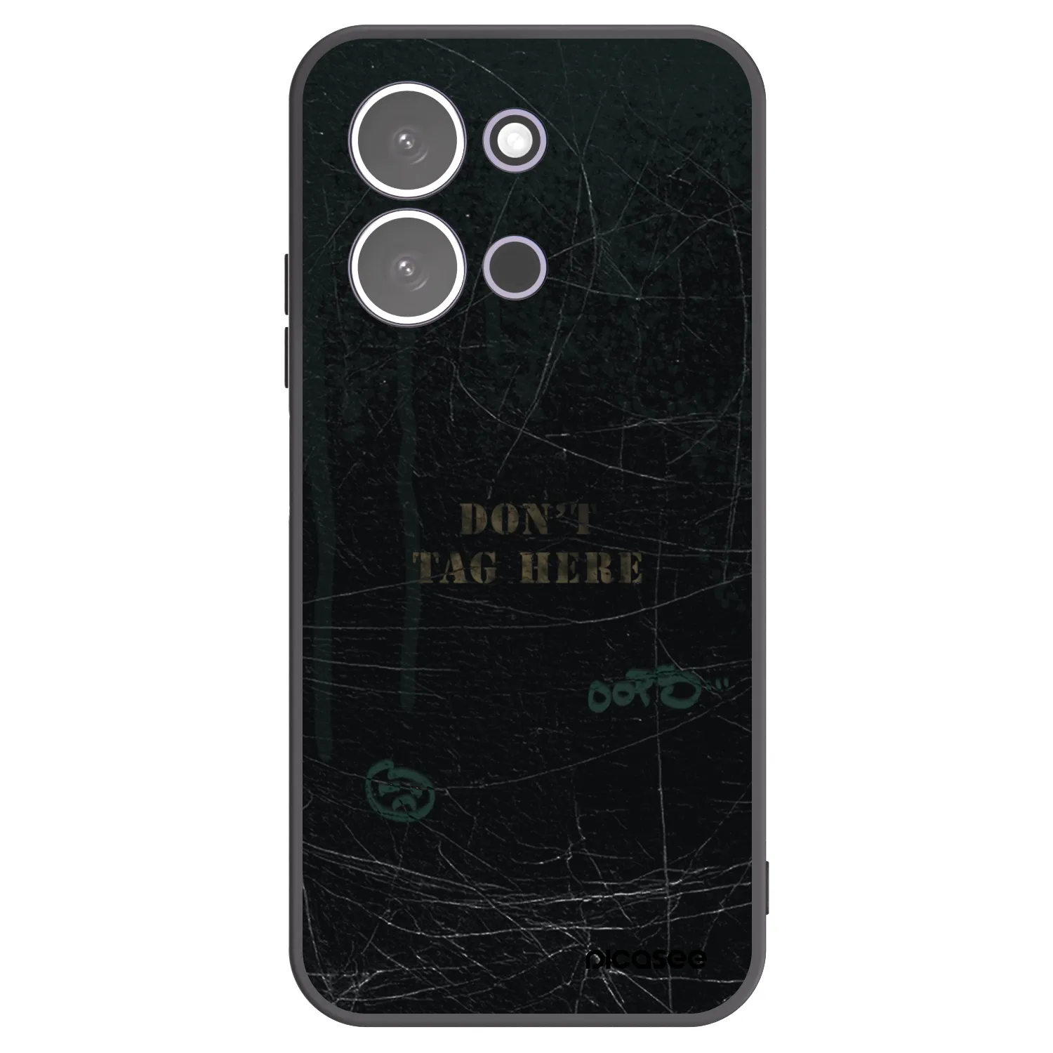 Picasee silikónový čierny obal pre Xiaomi Redmi 15C 5G - DON´T TAG