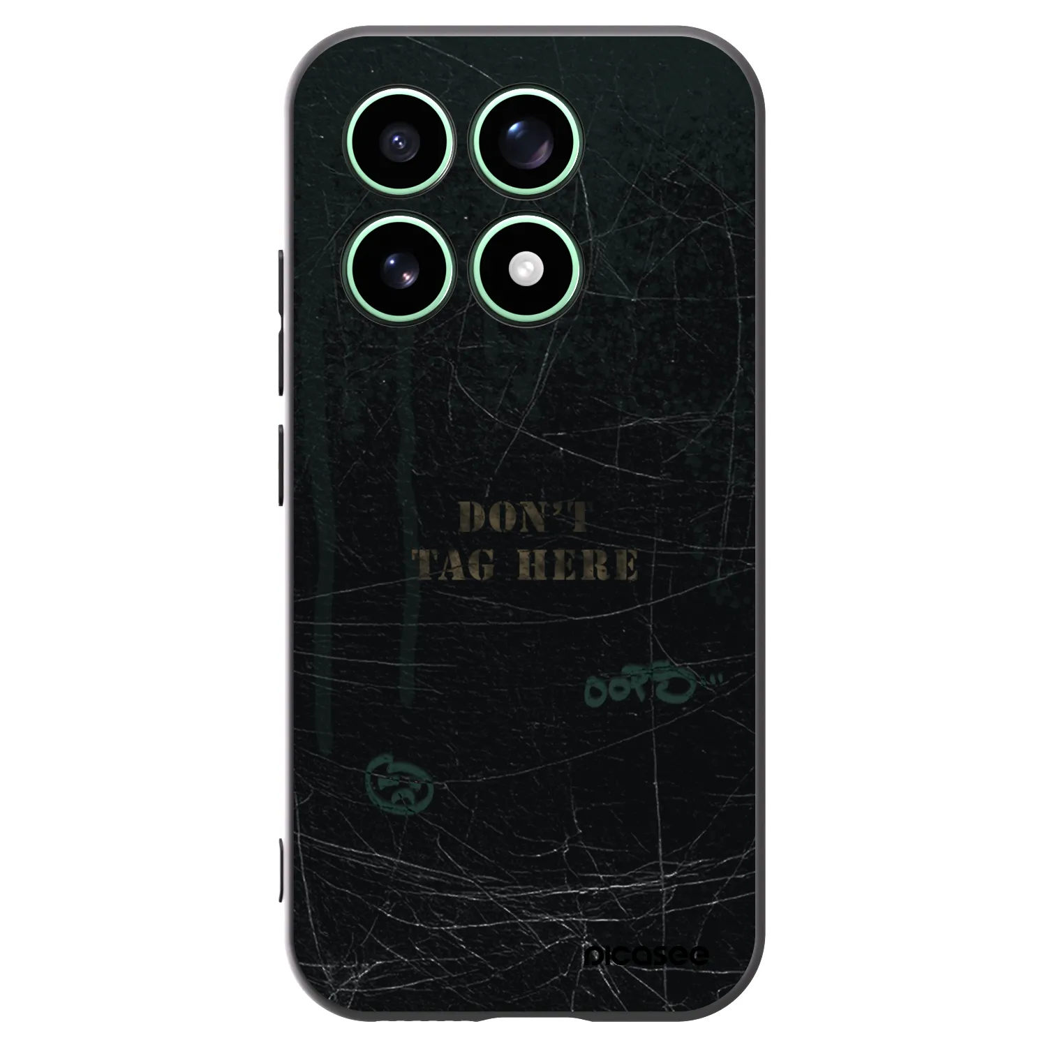 Picasee silikónový čierny obal pre Xiaomi 17 - DON´T TAG