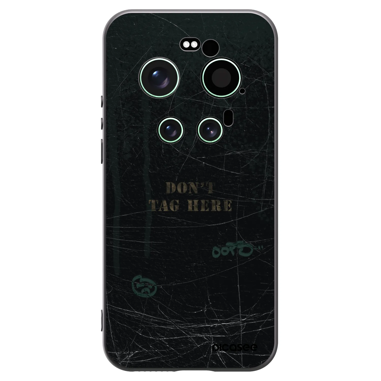 Picasee silikónový čierny obal pre Xiaomi 17 Ultra - DON´T TAG