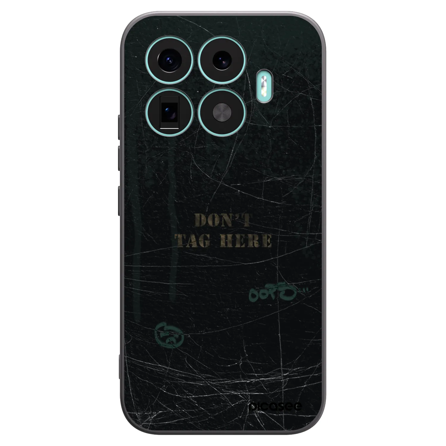 Picasee silikónový čierny obal pre Xiaomi 17T - DON´T TAG