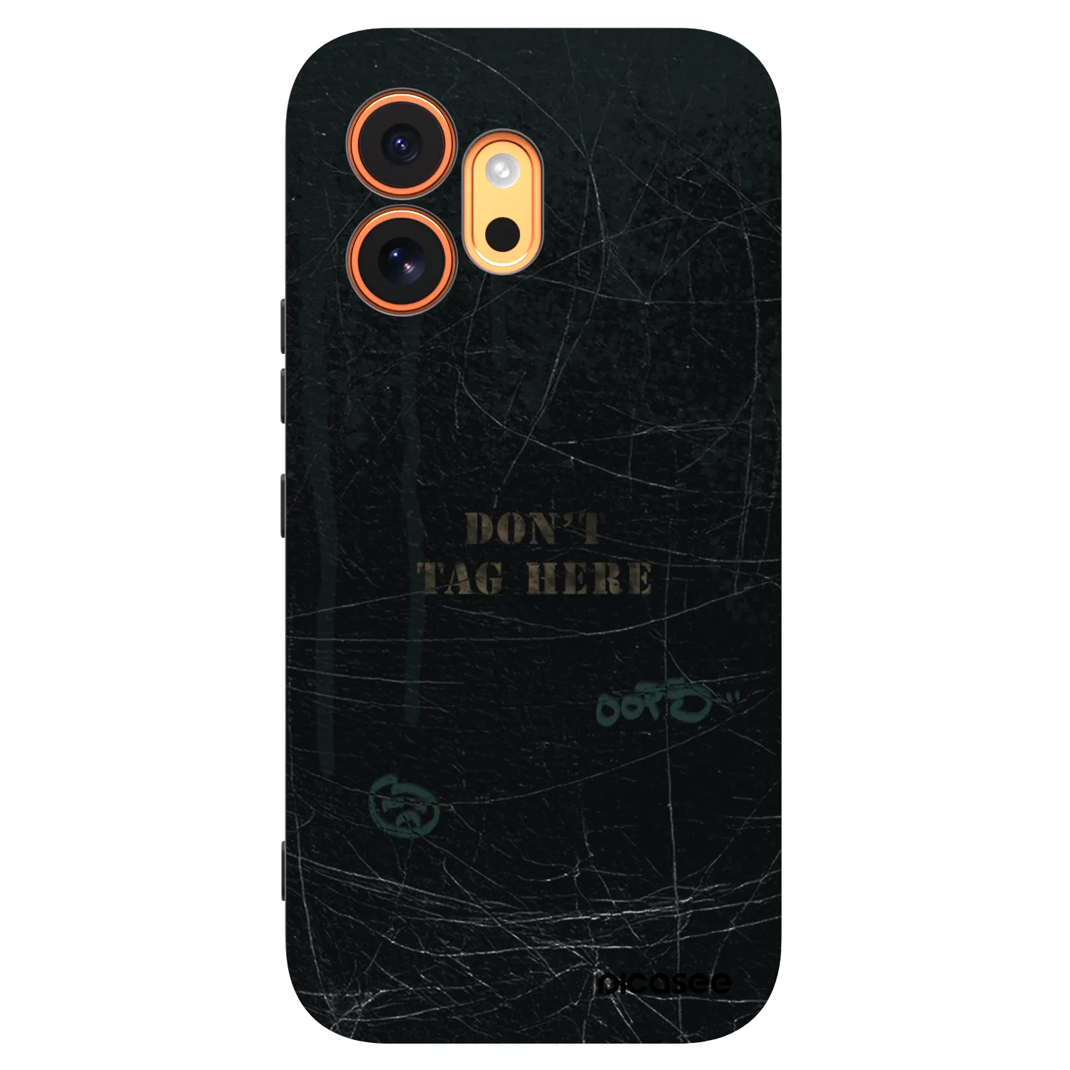 Picasee silikónový čierny obal pre Honor 600 - DON´T TAG
