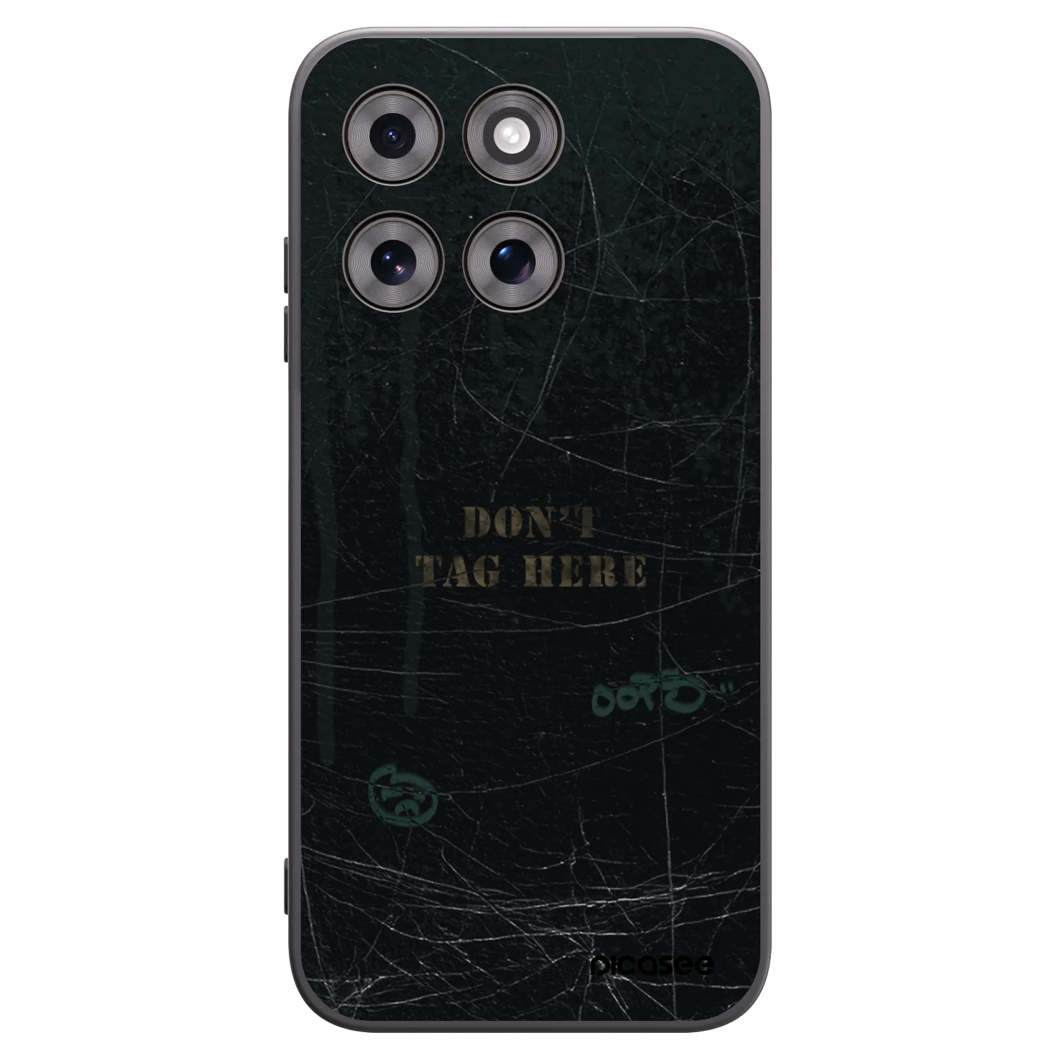 Picasee silikónový čierny obal pre Motorola Moto G77 - DON´T TAG