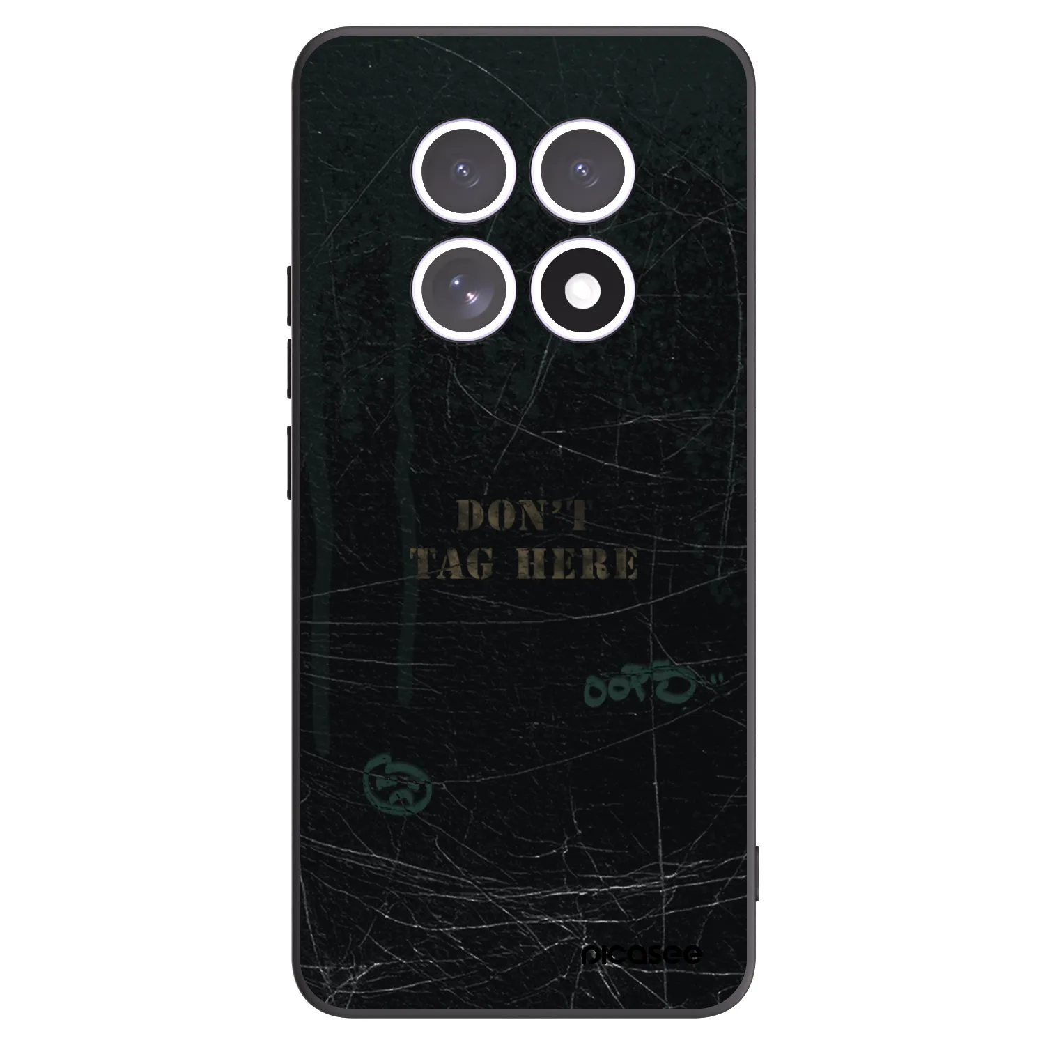 Picasee silikónový čierny obal pre Xiaomi Redmi Note 15 5G - DON´T TAG