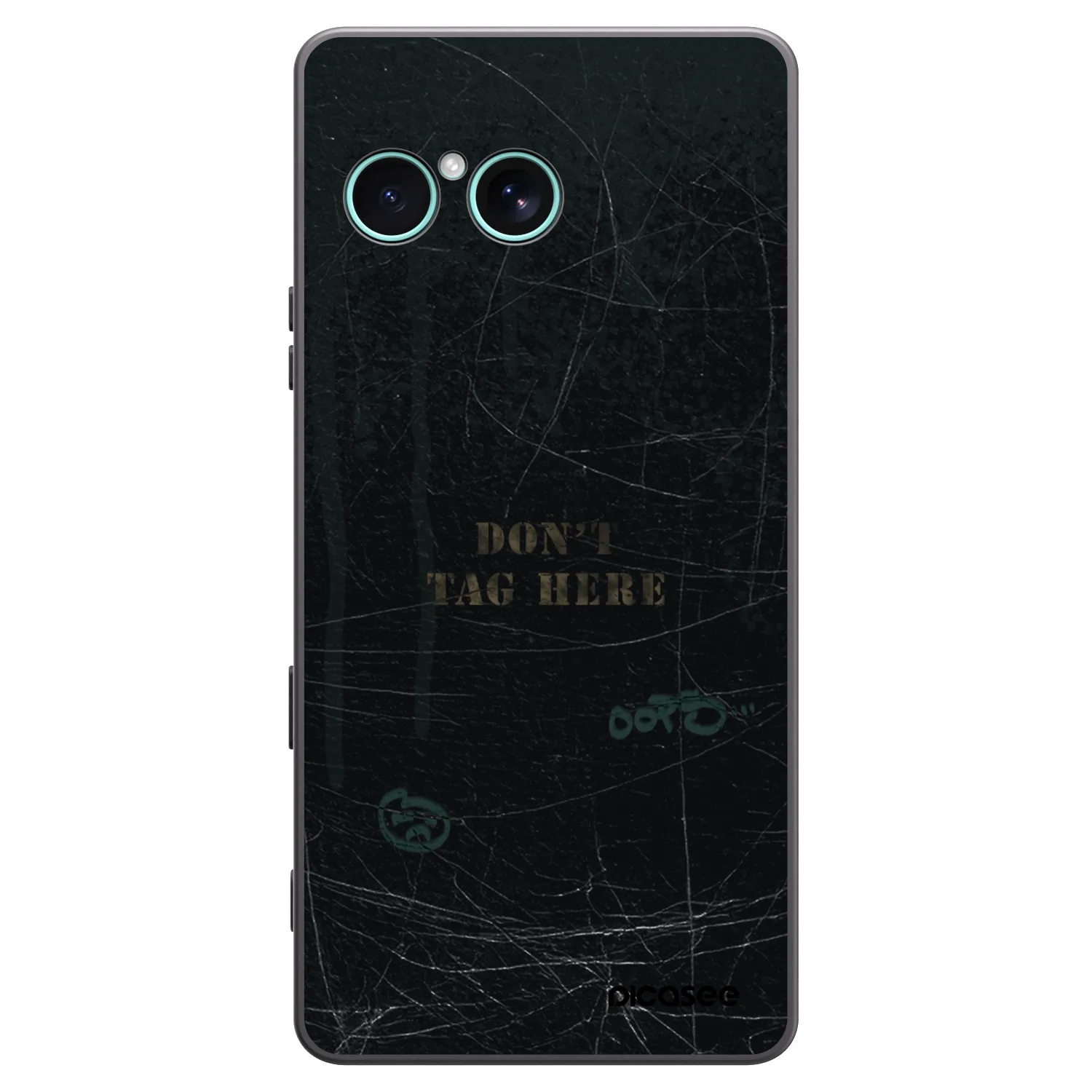 Picasee silikónový čierny obal pre Sony Xperia 10 VII - DON´T TAG