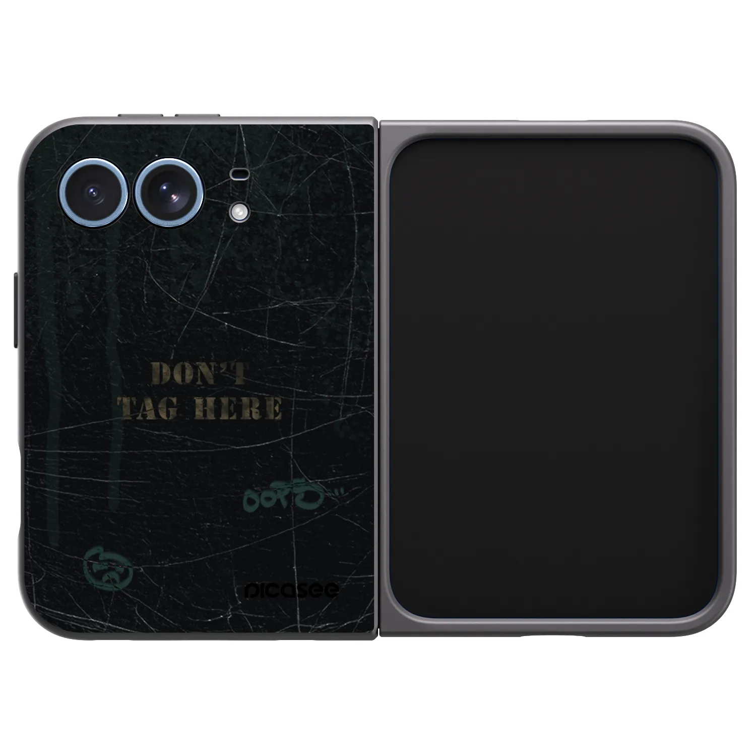 Picasee silikónový čierny obal pre Apple iPhone Ultra - DON´T TAG