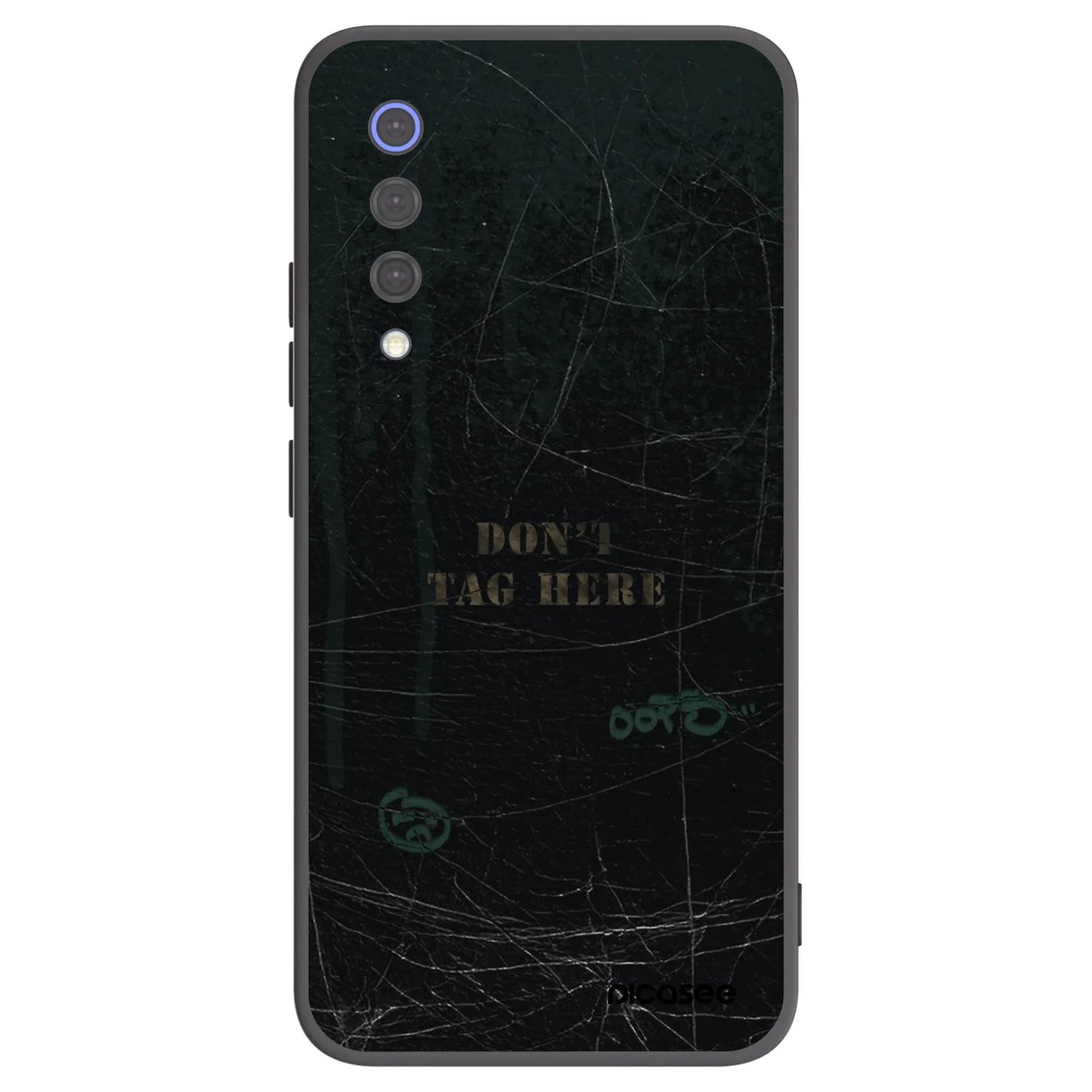 Picasee silikónový čierny obal pre Xiaomi Mi 9 SE - DON´T TAG