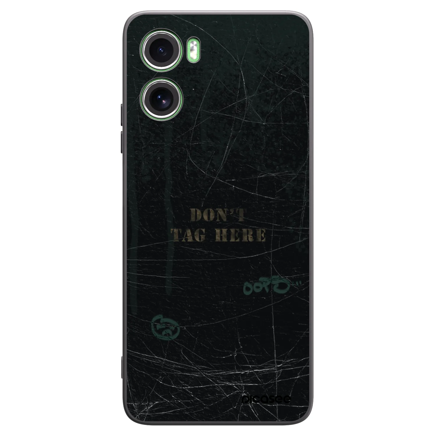 Picasee silikónový čierny obal pre Motorola Moto G06 - DON´T TAG