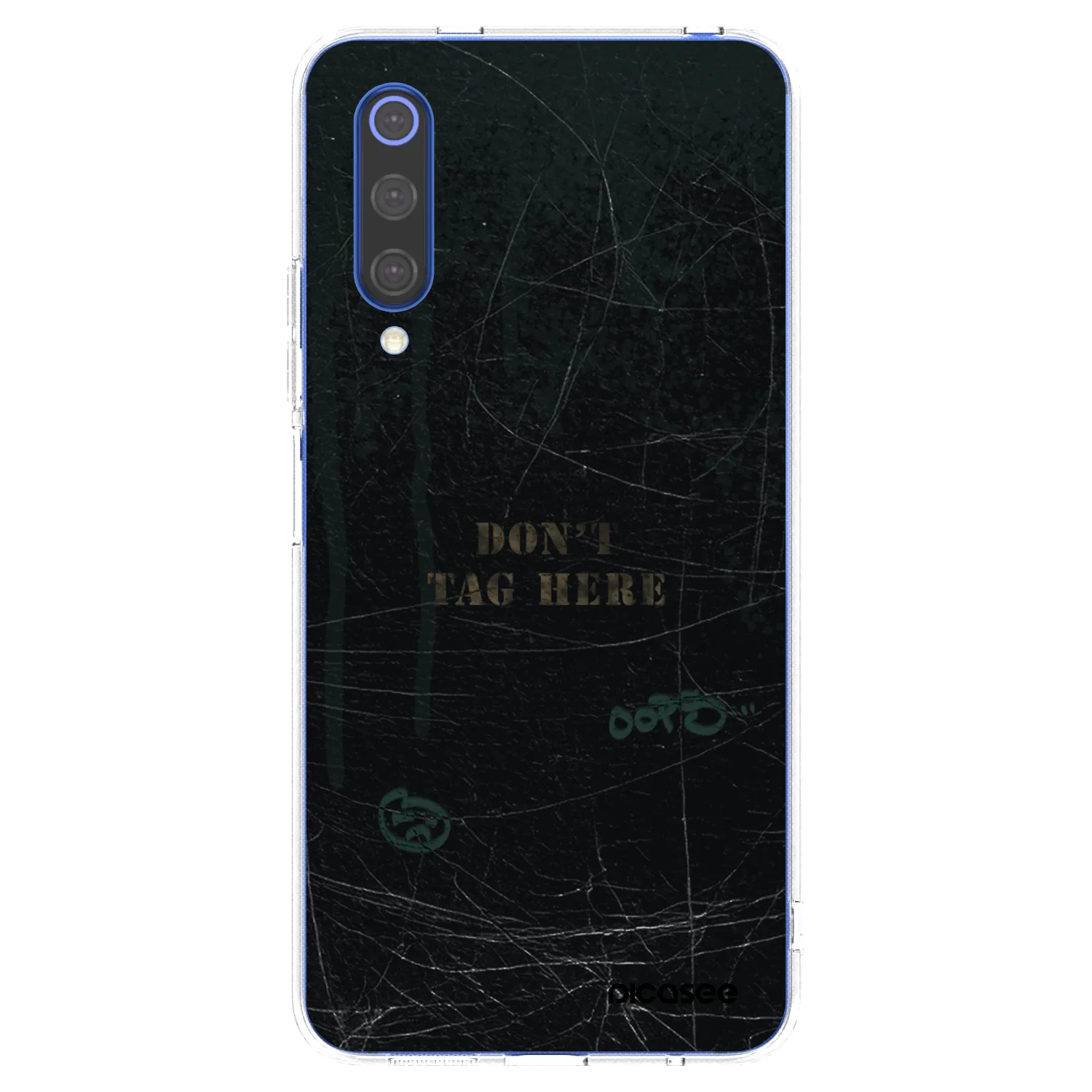 Picasee silikónový prehľadný obal pre Xiaomi Mi 9 SE - DON´T TAG