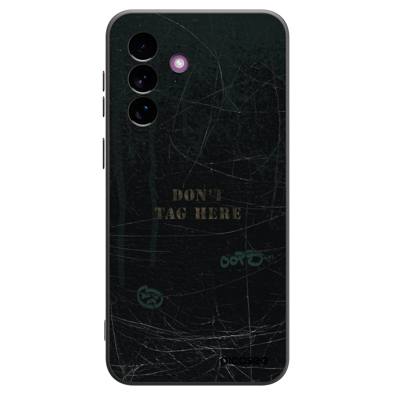 Picasee silikónový čierny obal pre Samsung Galaxy A37 - DON´T TAG