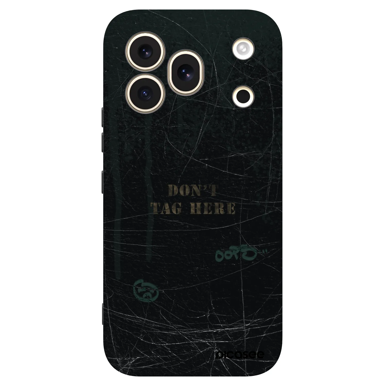 Picasee silikónový čierny obal pre Honor 600 Pro - DON´T TAG