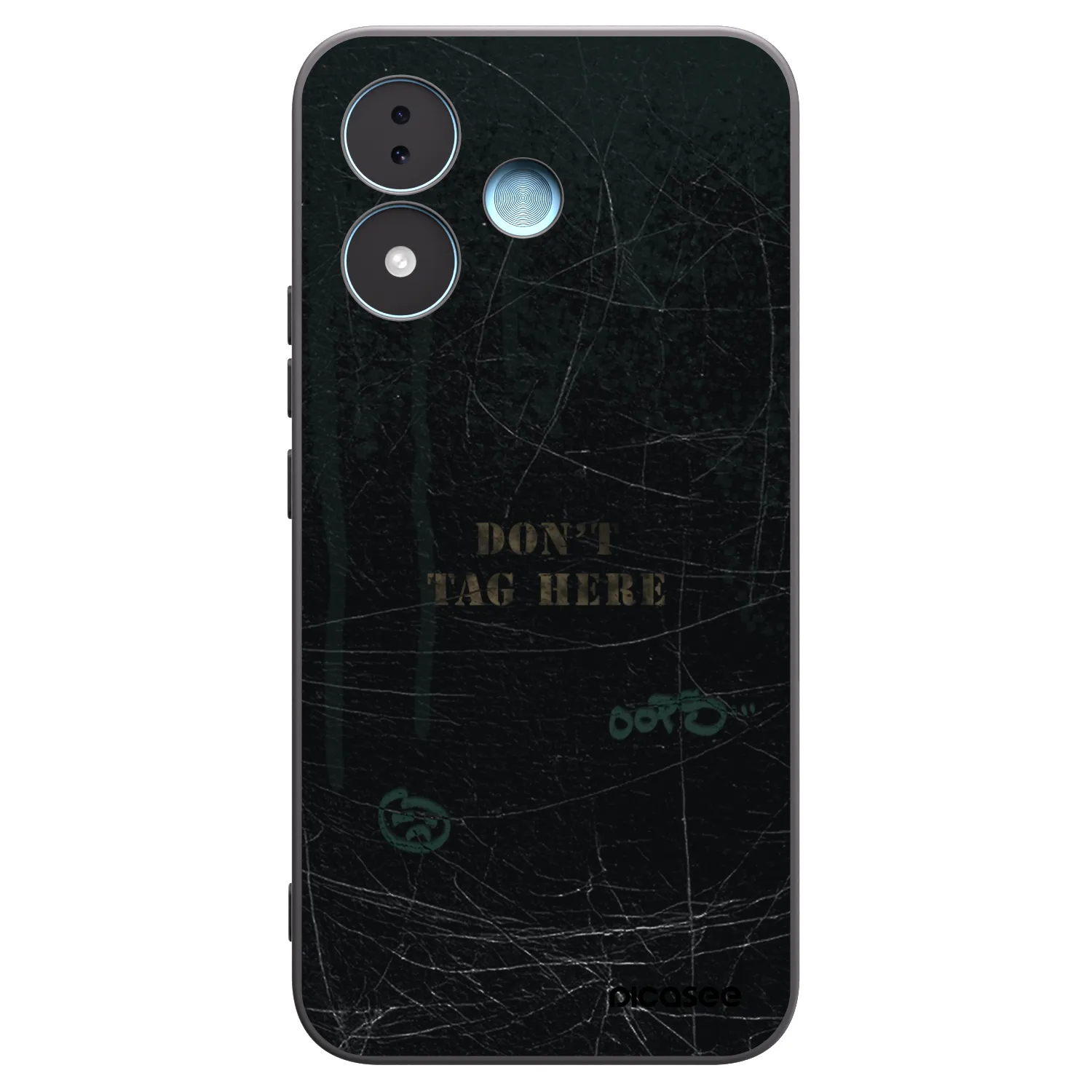 Picasee silikónový čierny obal pre Xiaomi Redmi Note 17 5G - DON´T TAG