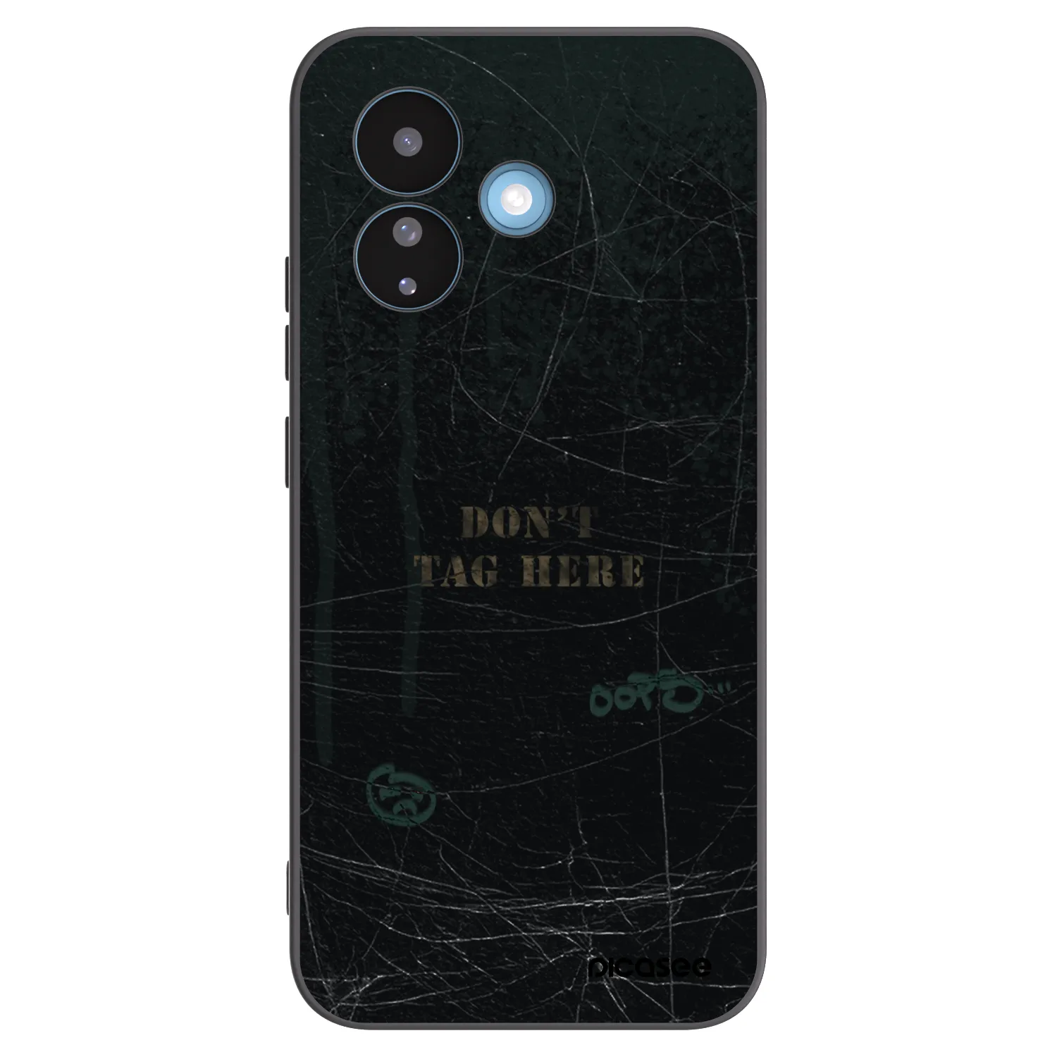 Picasee silikónový čierny obal pre Xiaomi Redmi Note 17 Pro 5G - DON´T TAG