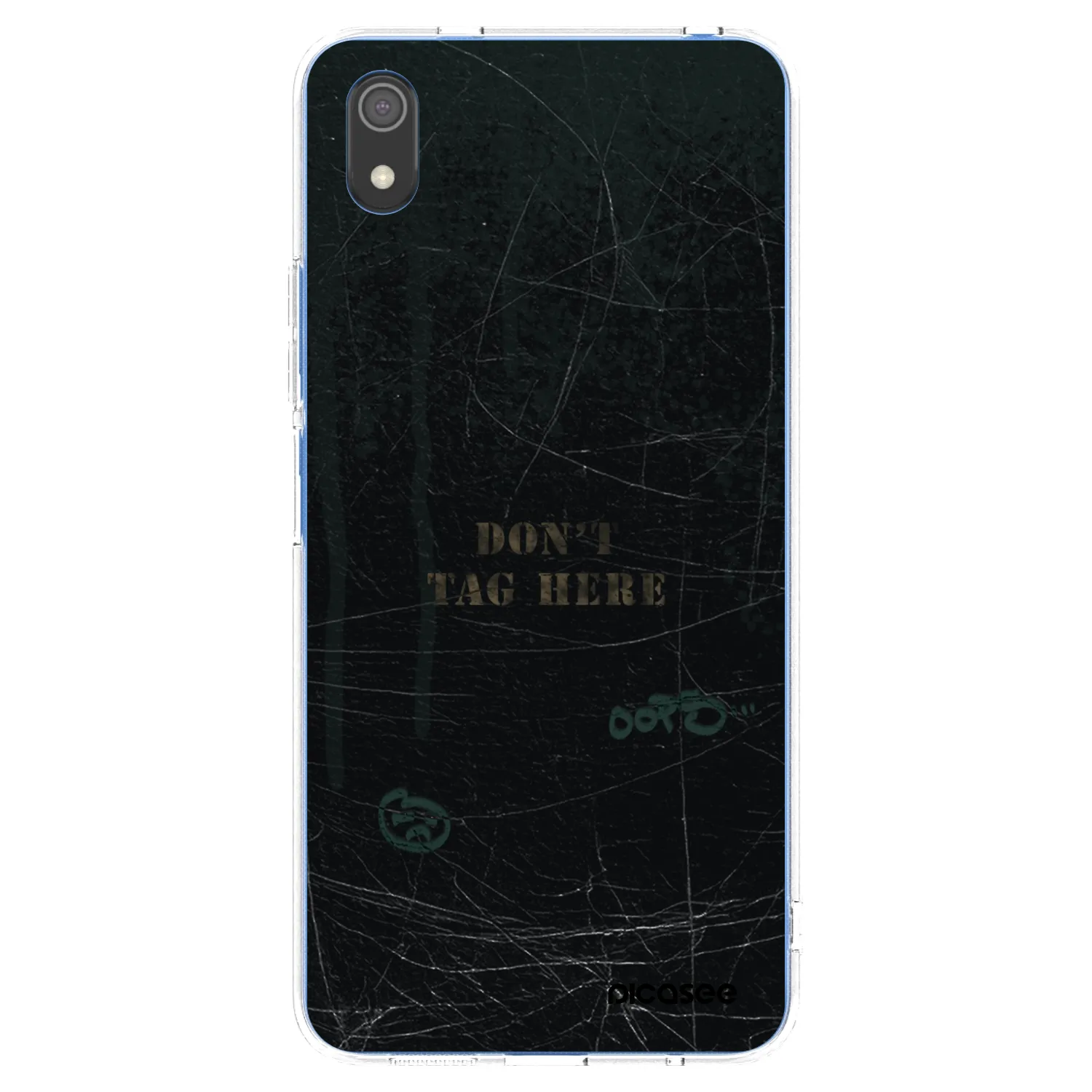 Picasee silikónový prehľadný obal pre Xiaomi Redmi 7A - DON´T TAG