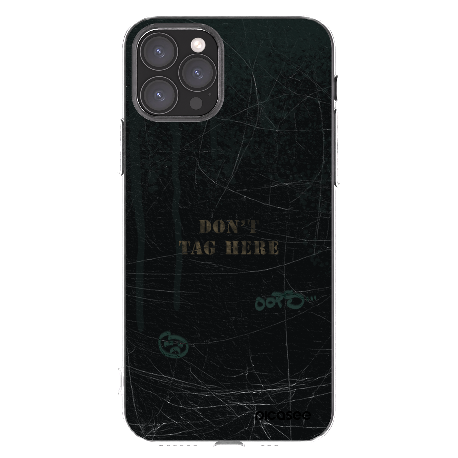 Picasee silikónový prehľadný obal pre Apple iPhone 11 Pro - DON´T TAG