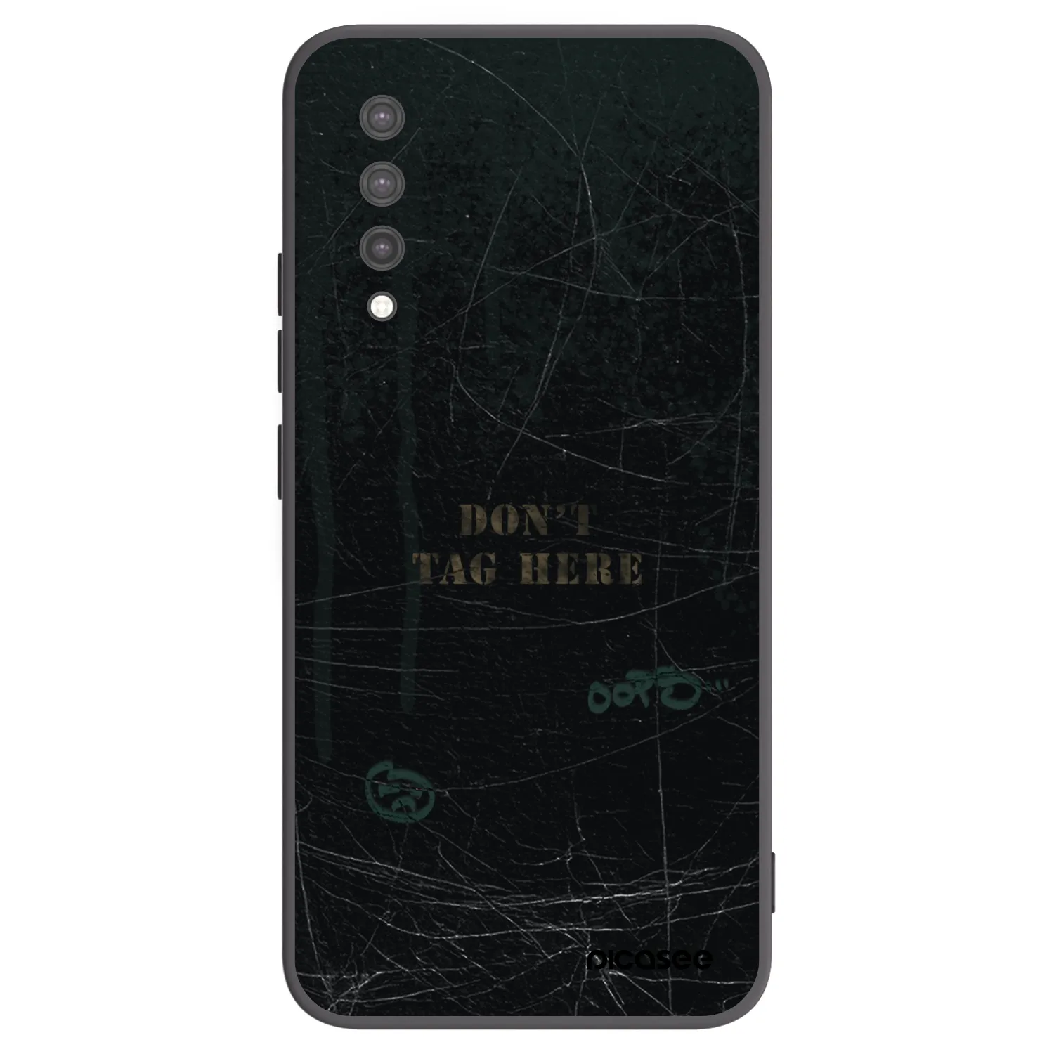 Picasee silikónový čierny obal pre Xiaomi Mi 9 Lite - DON´T TAG