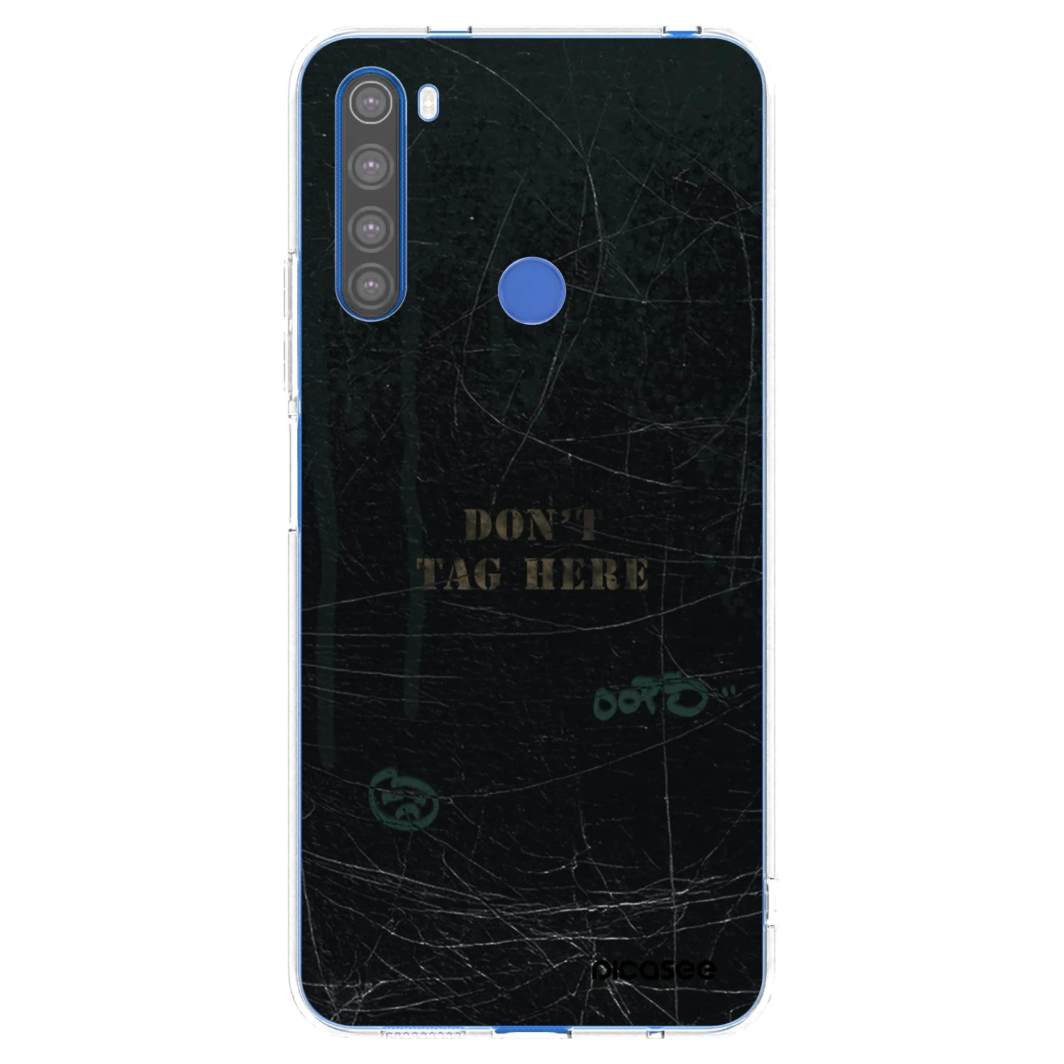 Silikónový prehľadný obal pre Xiaomi Redmi Note 8T - DON´T TAG
