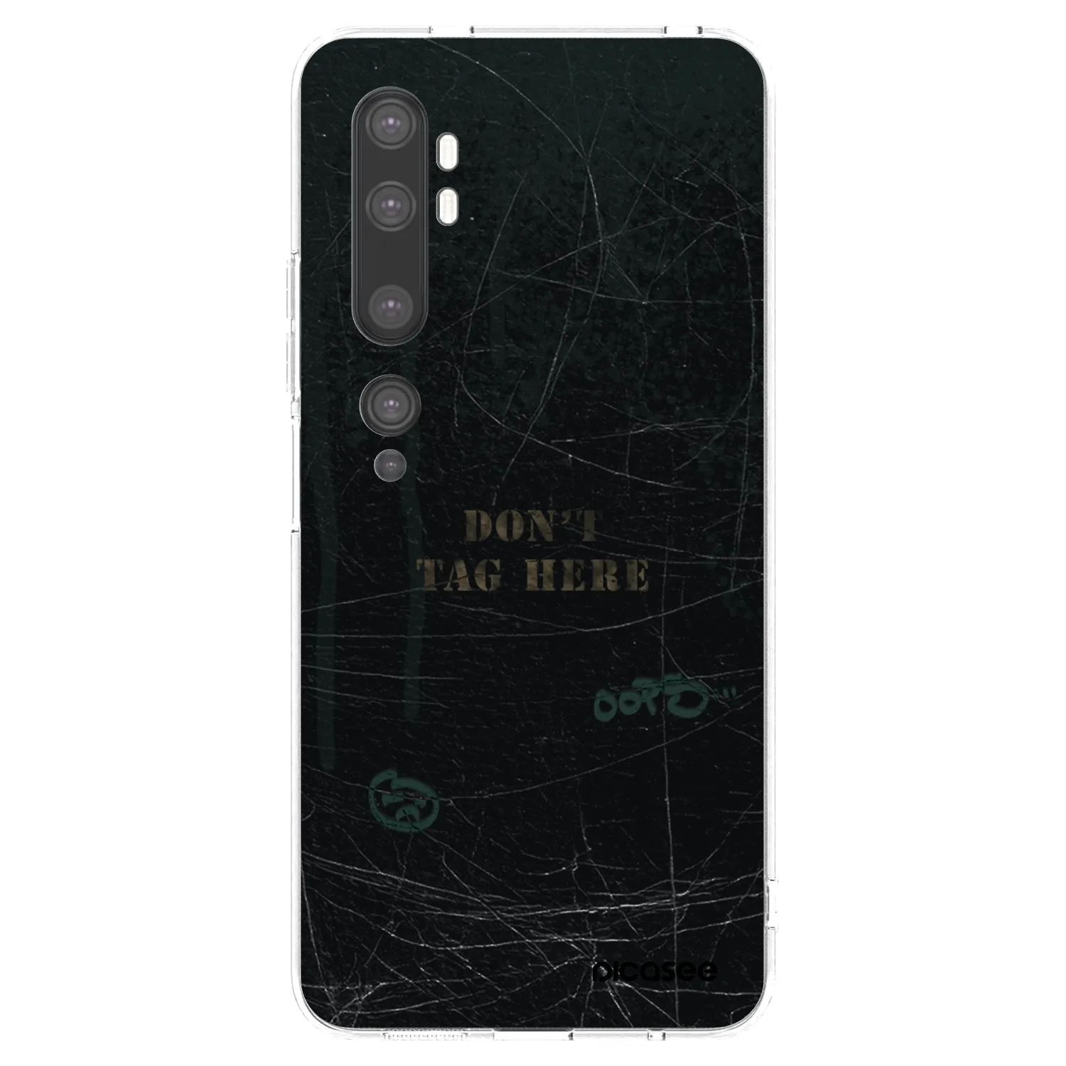 Silikónový prehľadný obal pre Xiaomi Mi Note 10 (Pro) - DON´T TAG