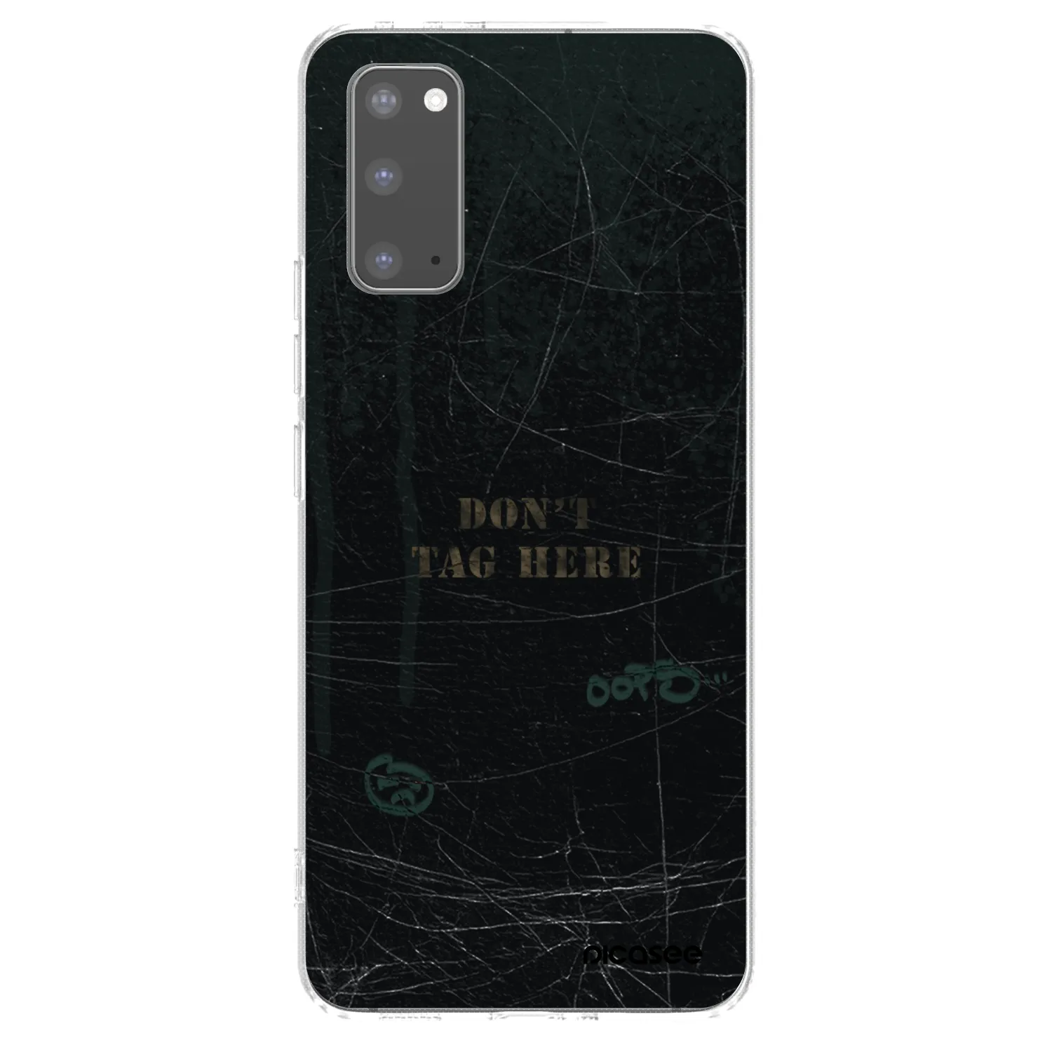 Picasee silikónový prehľadný obal pre Samsung Galaxy S20 G980F - DON´T TAG