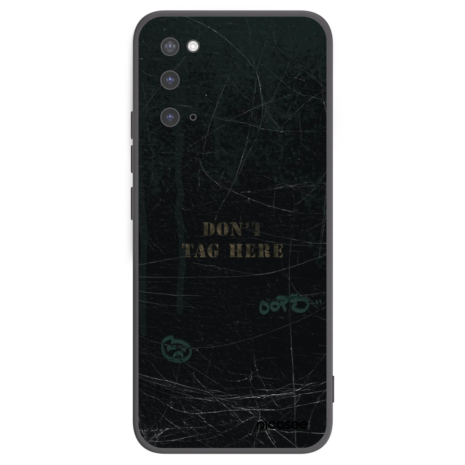 Picasee silikónový čierny obal pre Samsung Galaxy S20 G980F - DON´T TAG