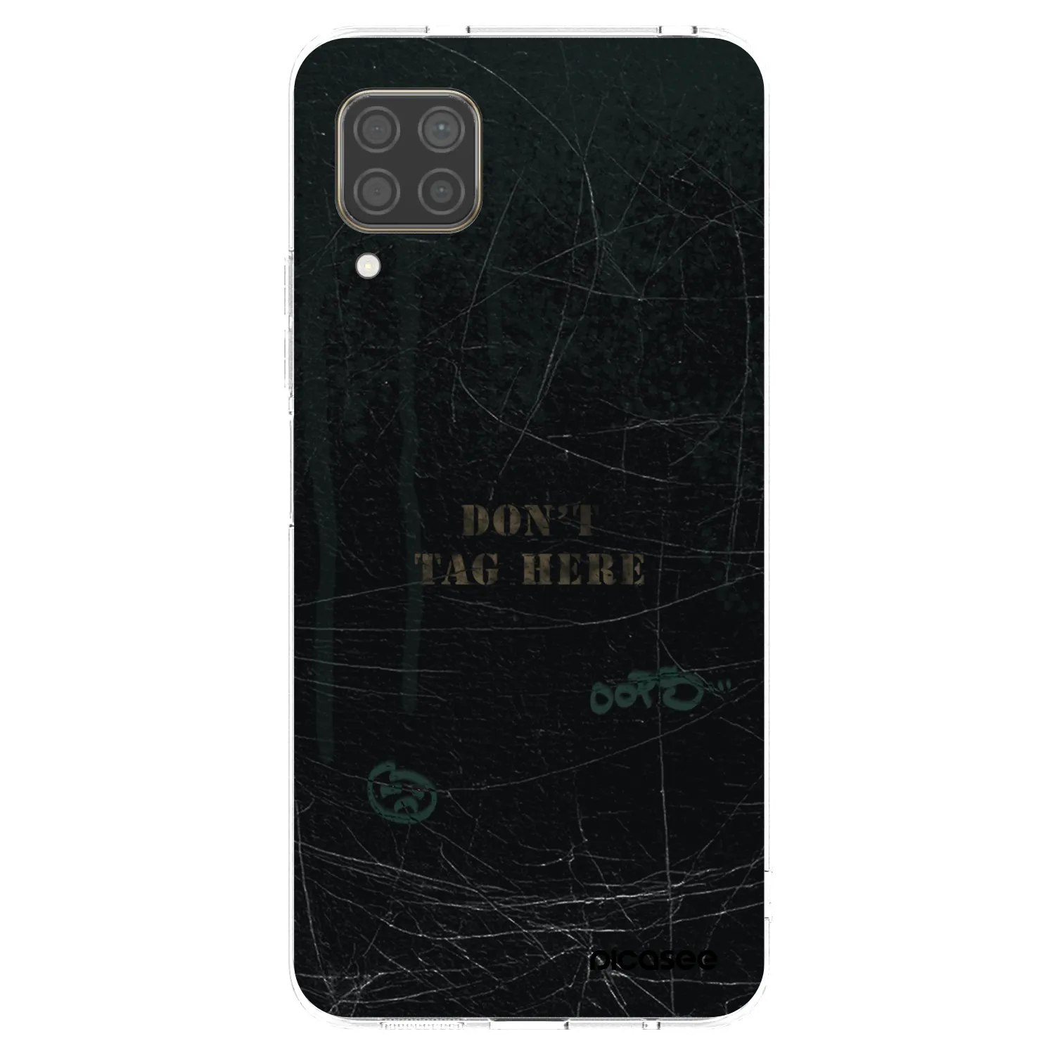 Picasee silikónový prehľadný obal pre Huawei P40 Lite - DON´T TAG