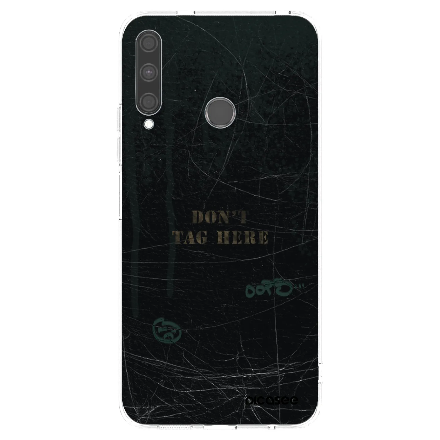 Picasee silikónový prehľadný obal pre Huawei P40 Lite E - DON´T TAG
